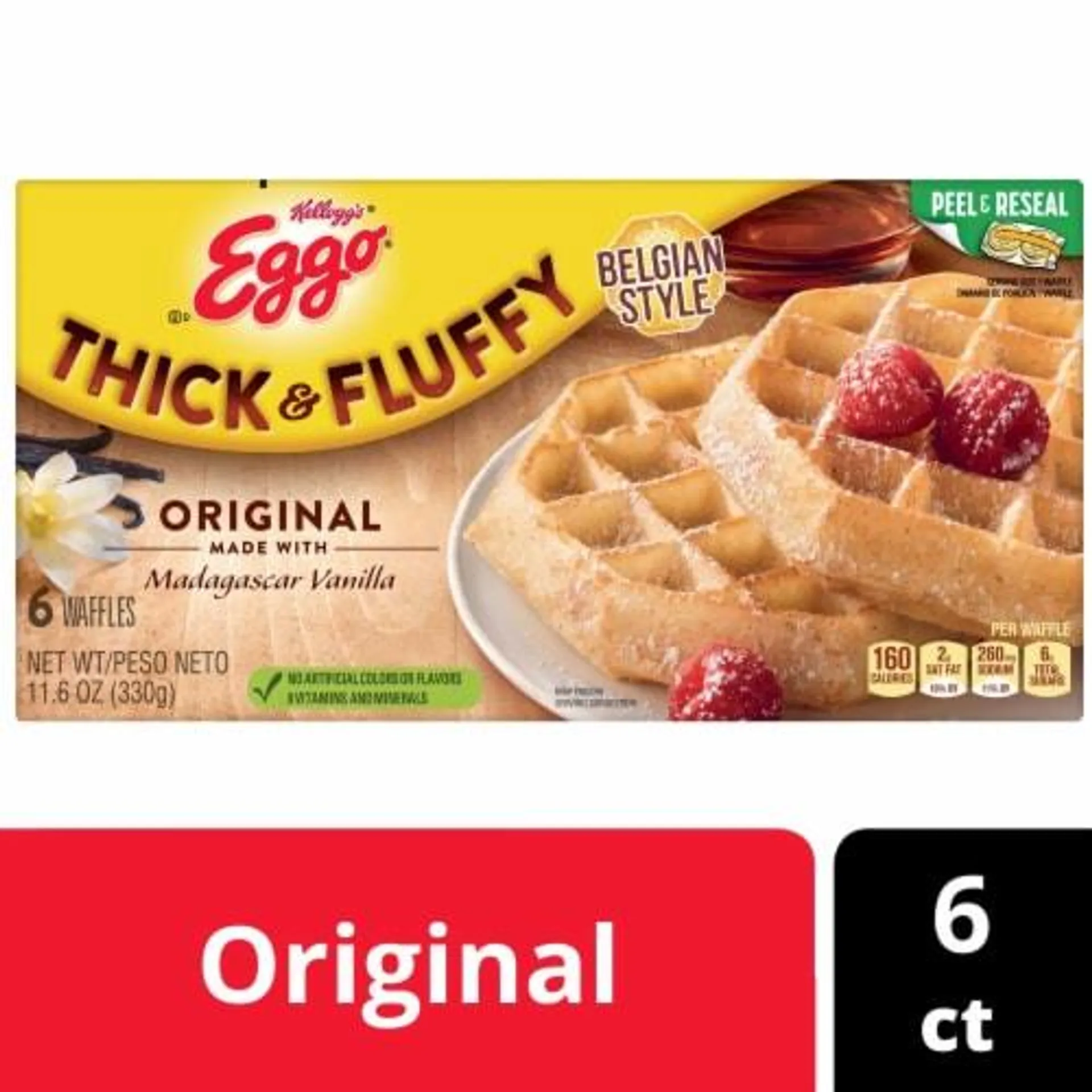 Kellogg's® Eggo® Thick and Fluffy Original Frozen Waffles