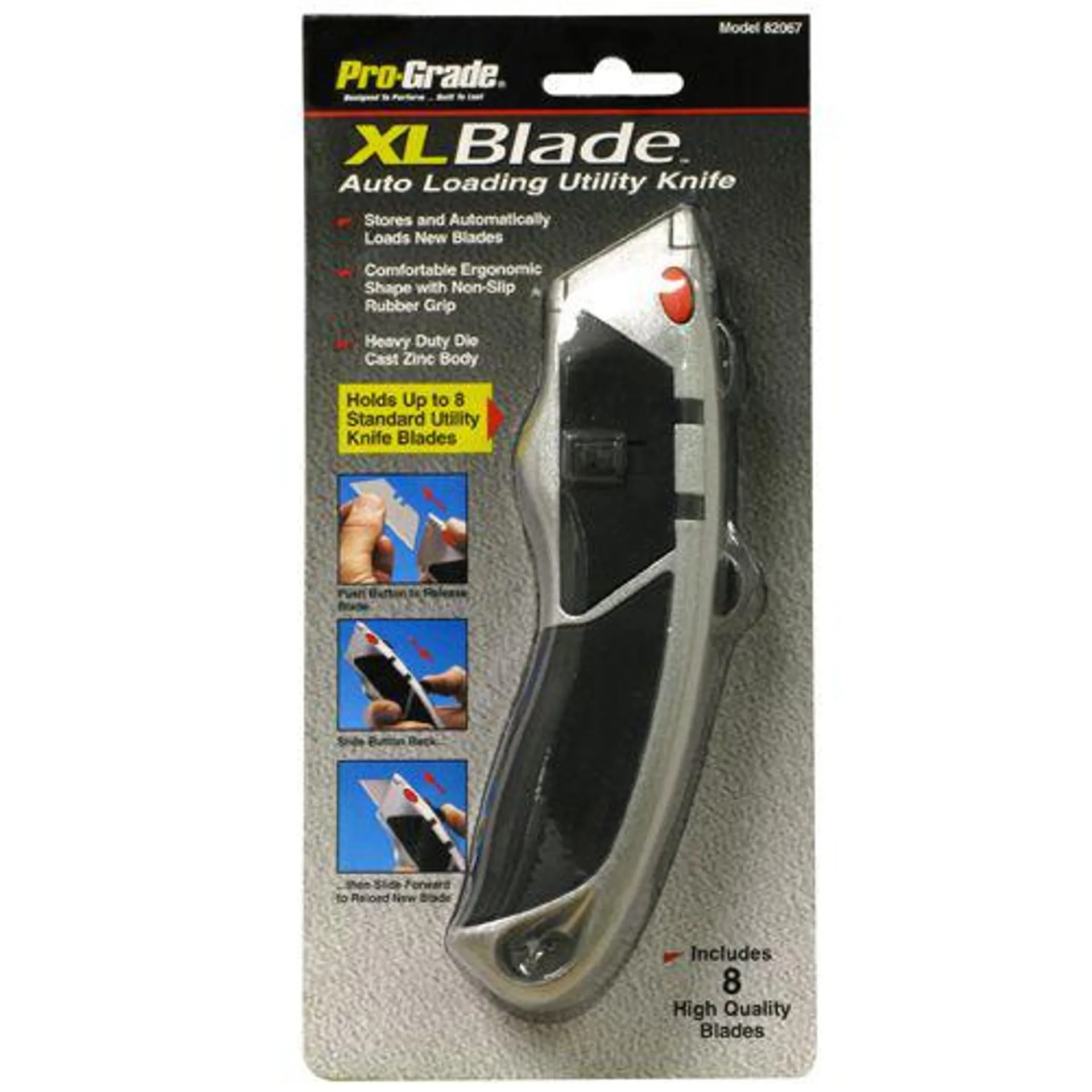 XL Blade™ Auto Loading Utility Knife