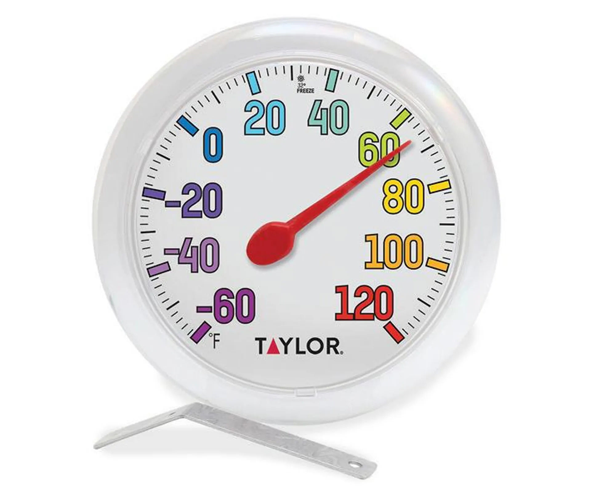 6" Colors Outdoor Dial Thermometer