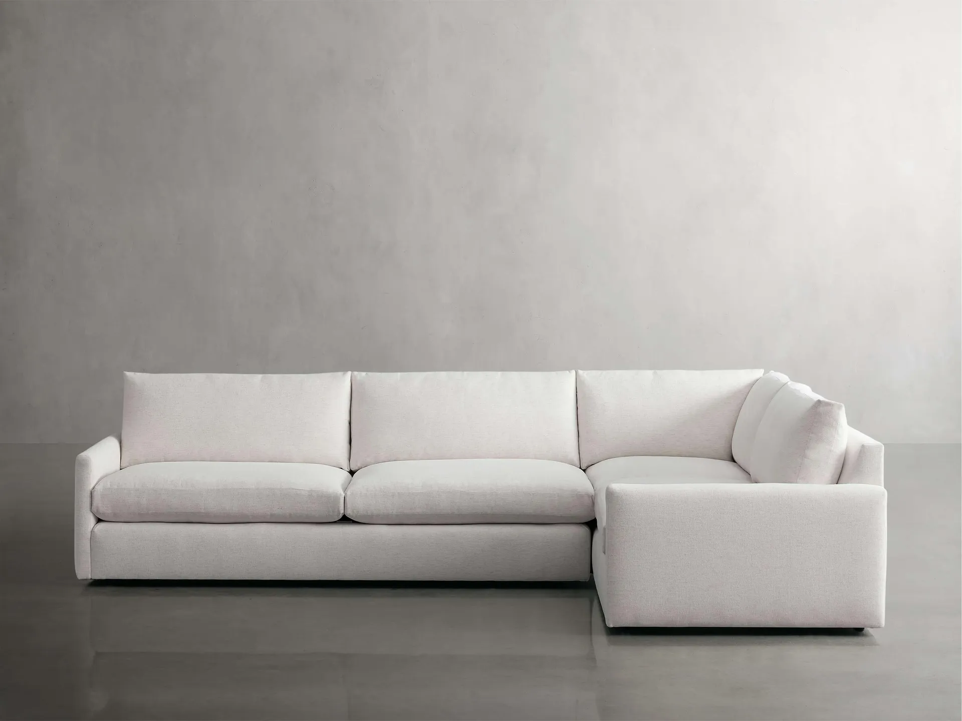 Kipton Two Piece Sectional in Nomad Snow