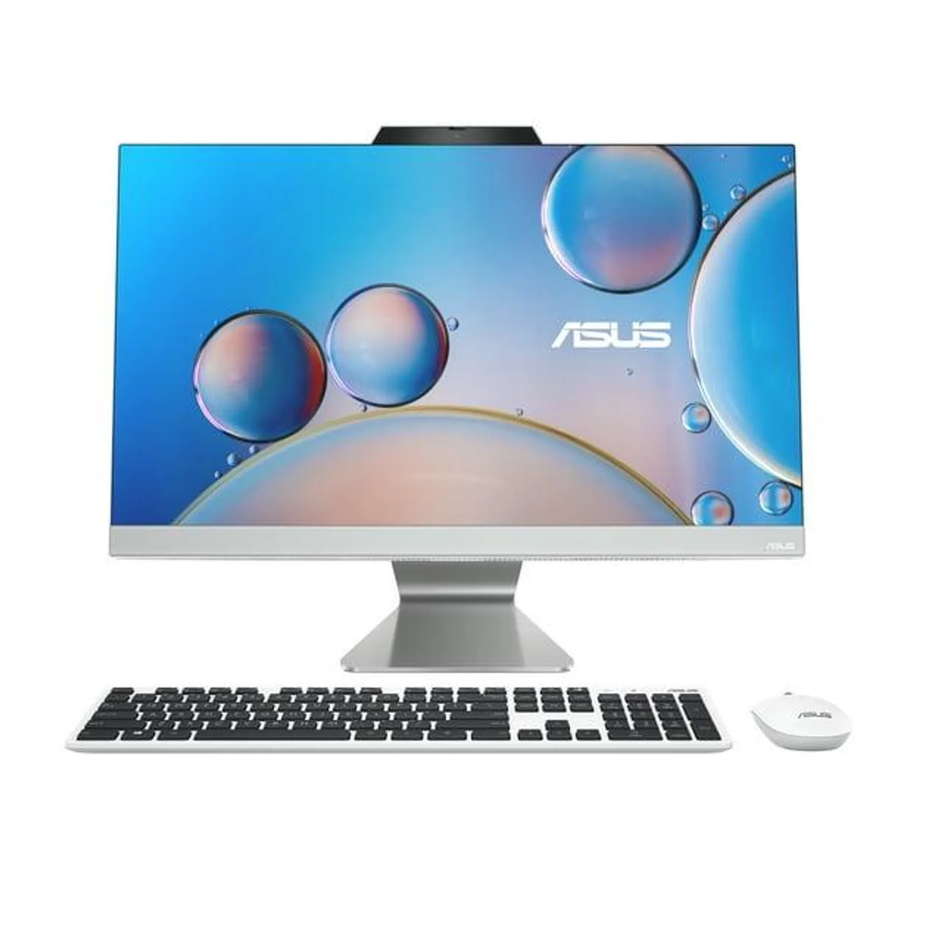 ASUS 23.8 inch FHD Touch All-in-One Windows PC Desktop Intel Core i5-1235U 8GB RAM 512GB SSD White