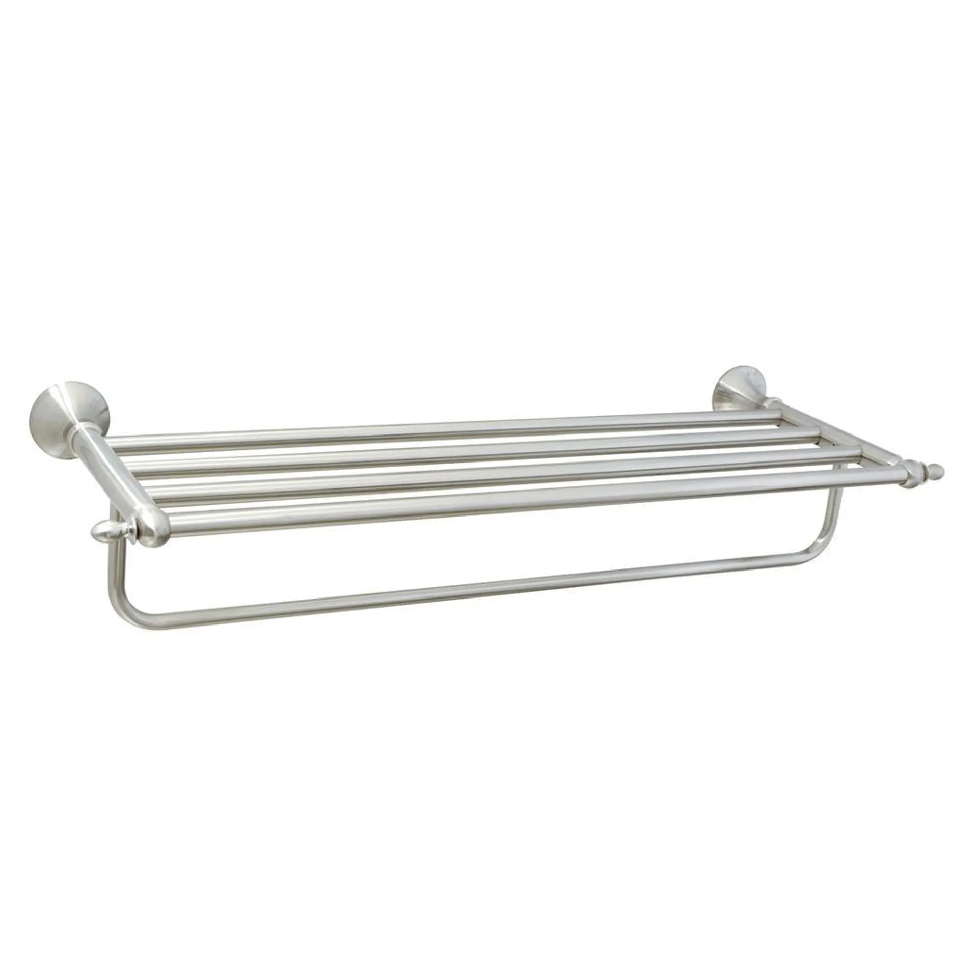 Modona Antica 26-1/2" Satin Nickel Towel Rack