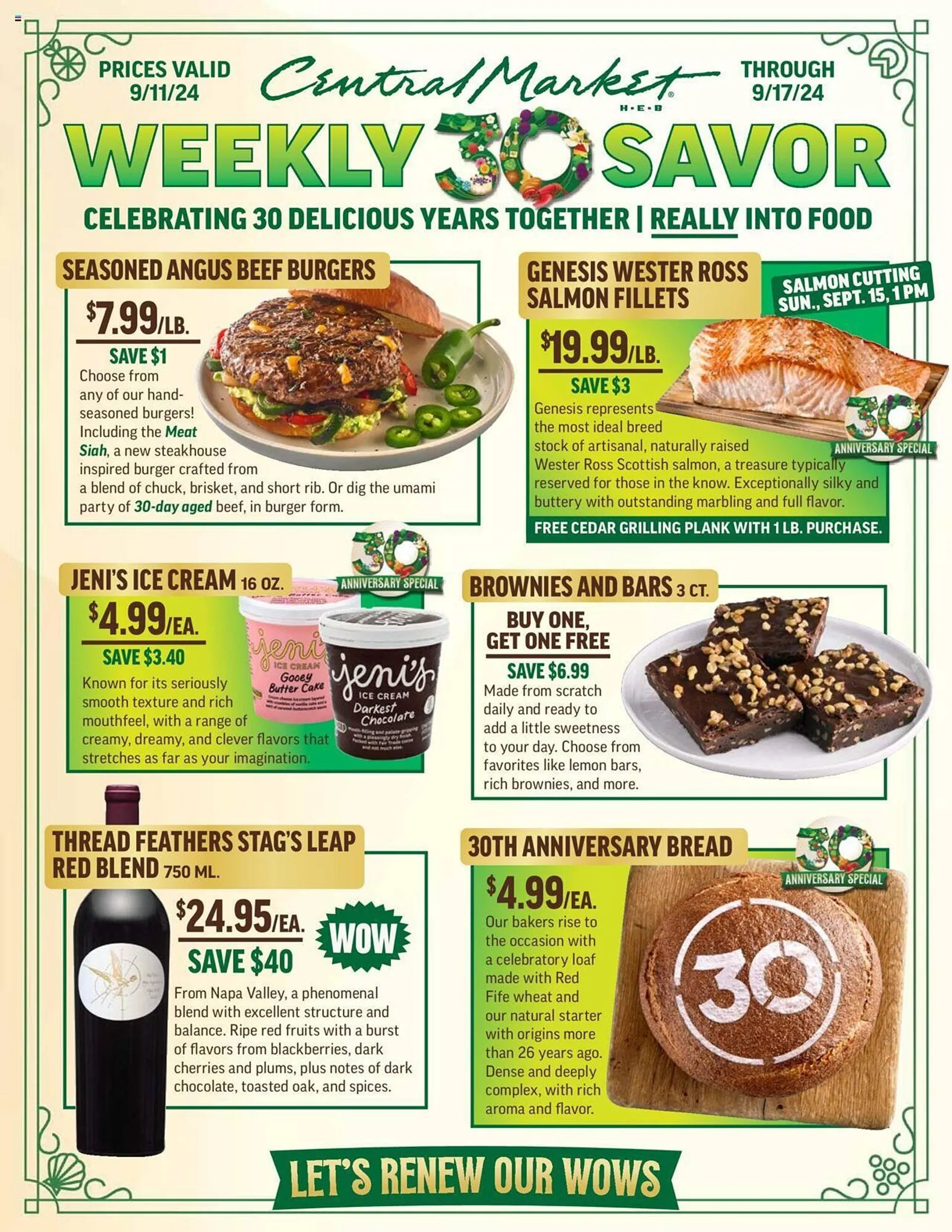 Central Market Weekly Ad - 1