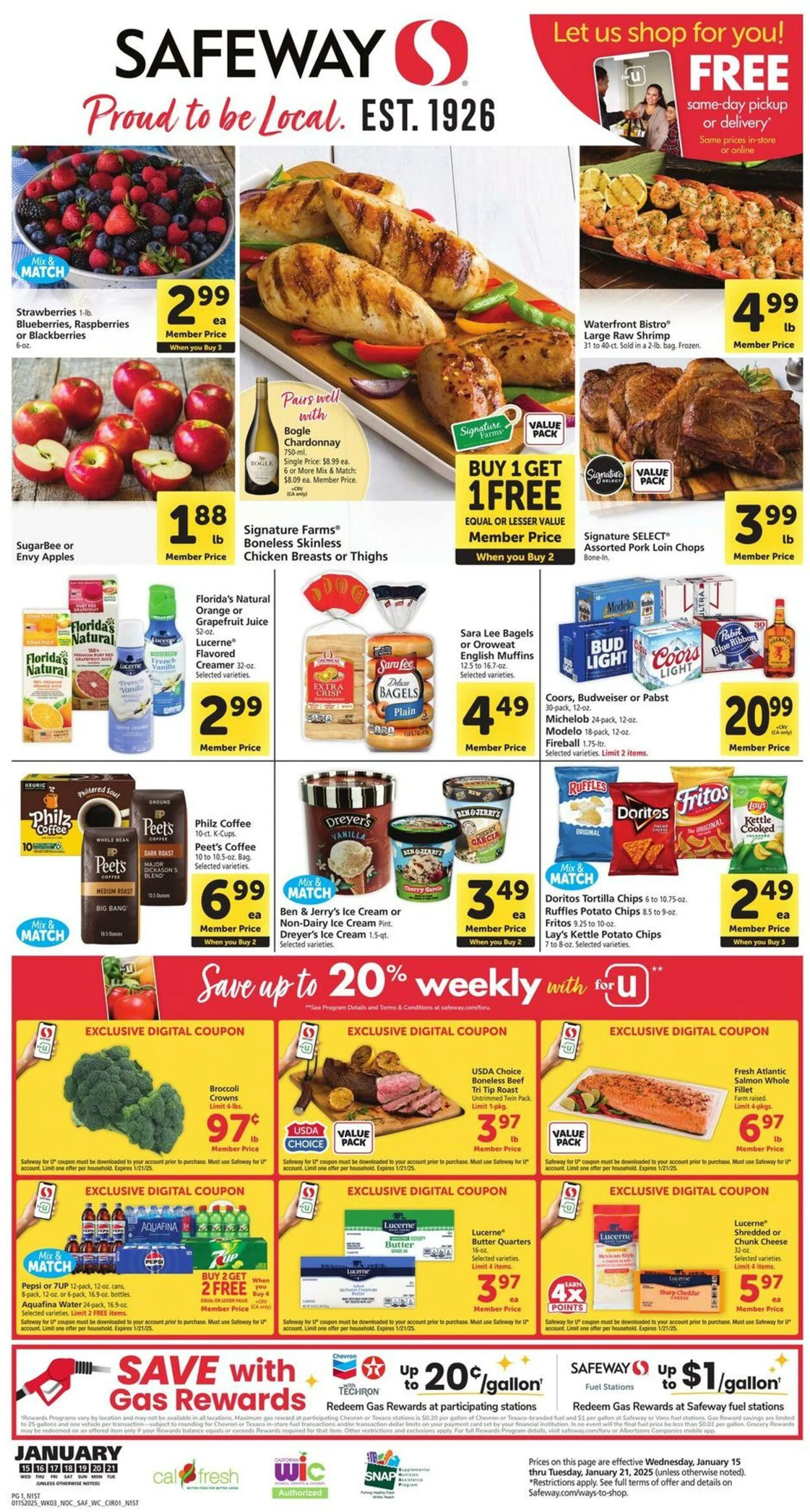 Safeway Current weekly ad - 1