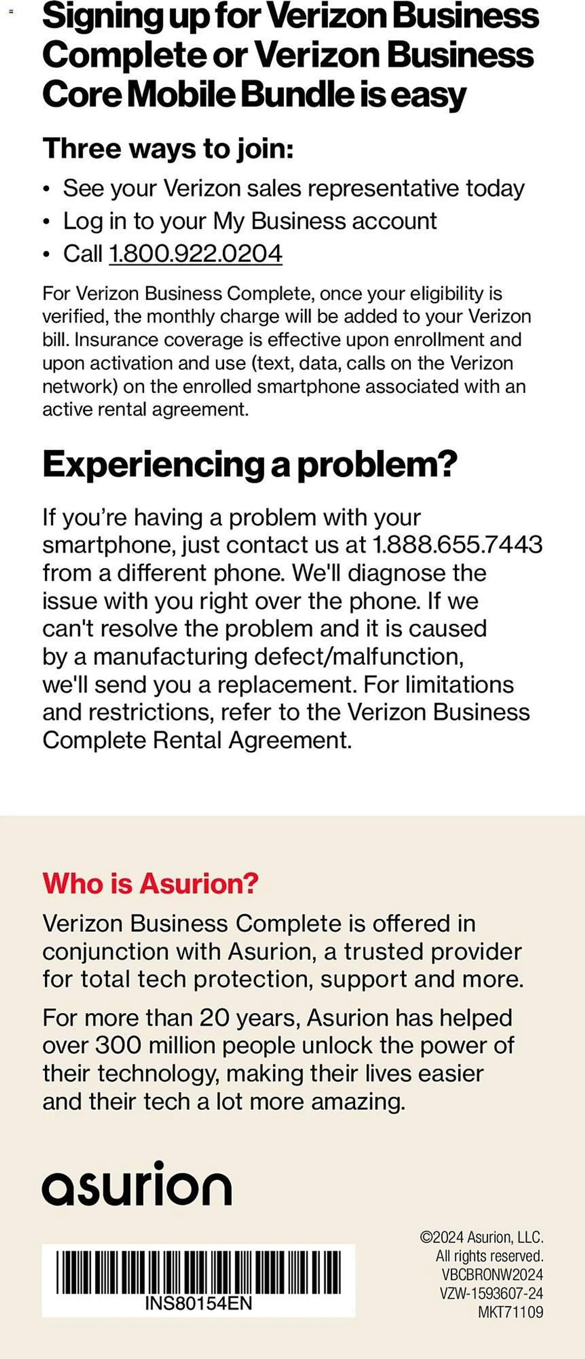 Weekly ad Verizon Wireless Weekly Ad from August 15 to December 31 2024 - Page 23