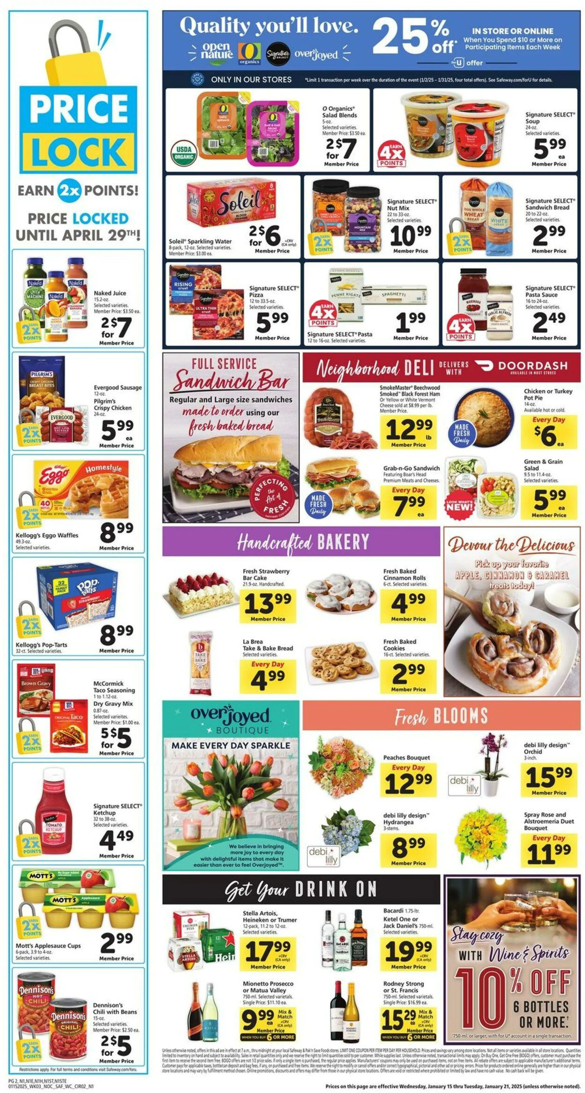 Weekly ad Safeway Current weekly ad from January 15 to January 21 2025 - Page 2