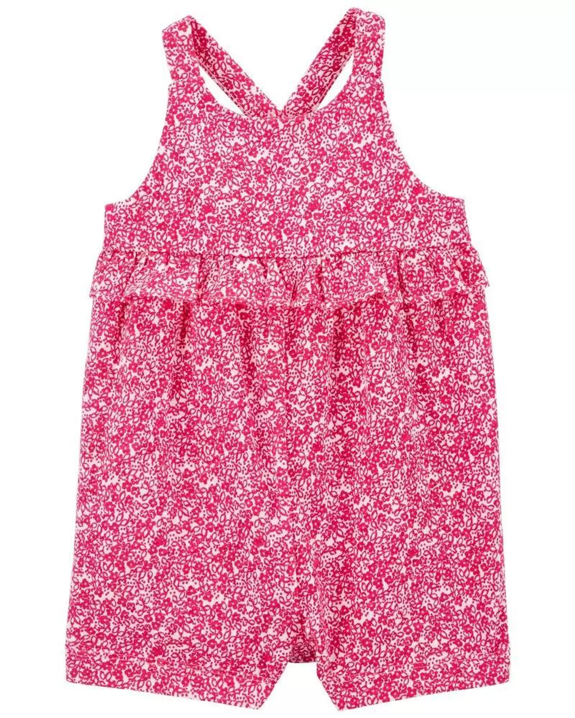Baby Floral Sleeveless Romper