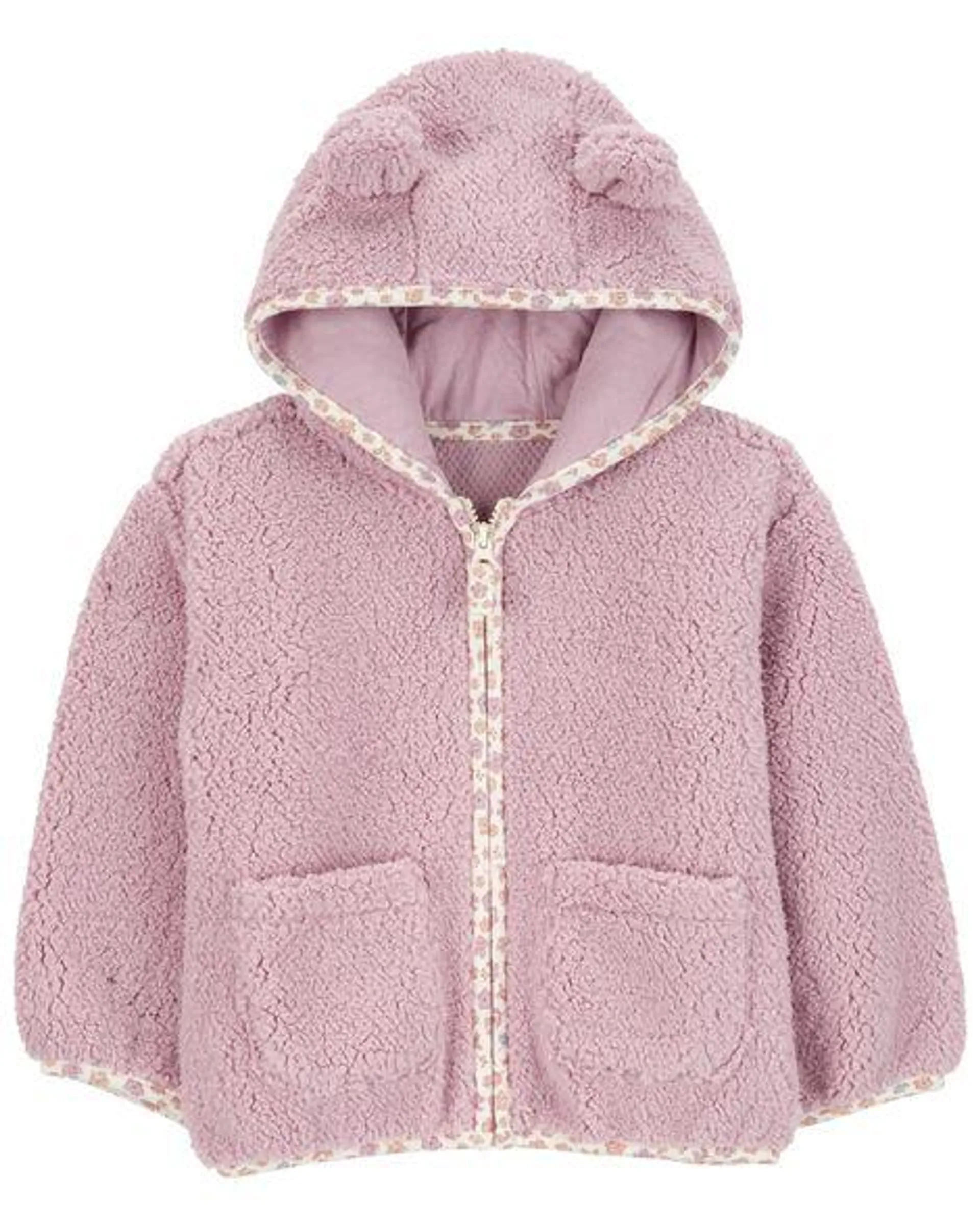 Baby Zip-Up Sherpa Hooded Jacket