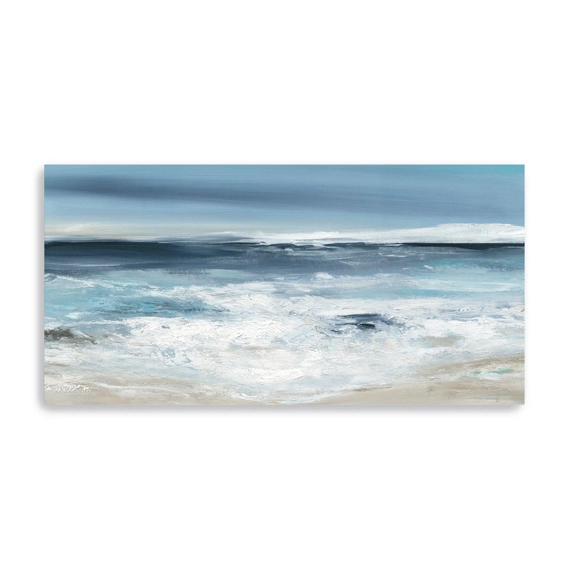 Long Beach Canvas Giclee Wall Art