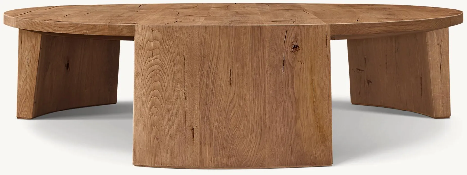 Wyeth Oak Round Coffee Table