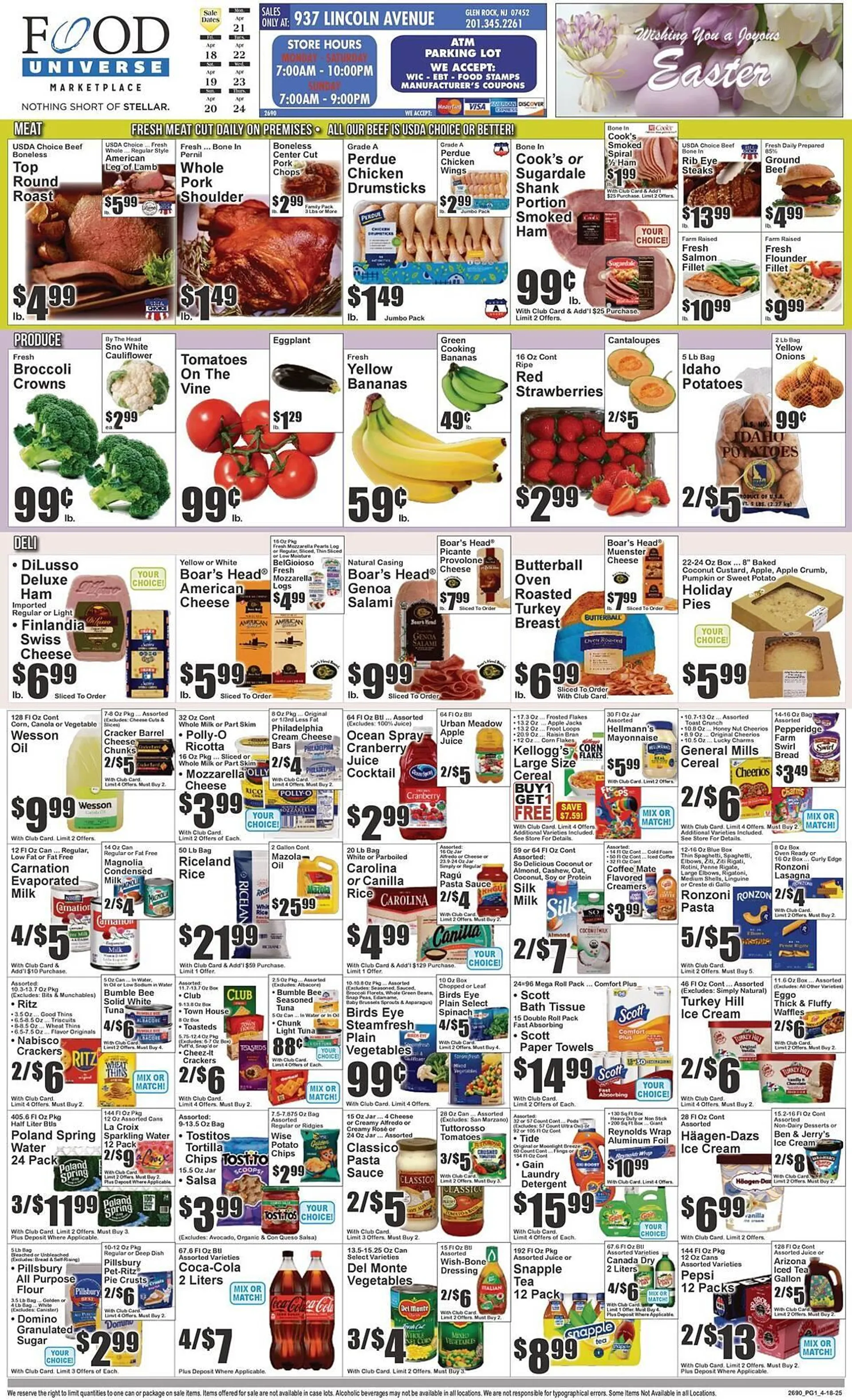 Food Universe Weekly Ad - 1