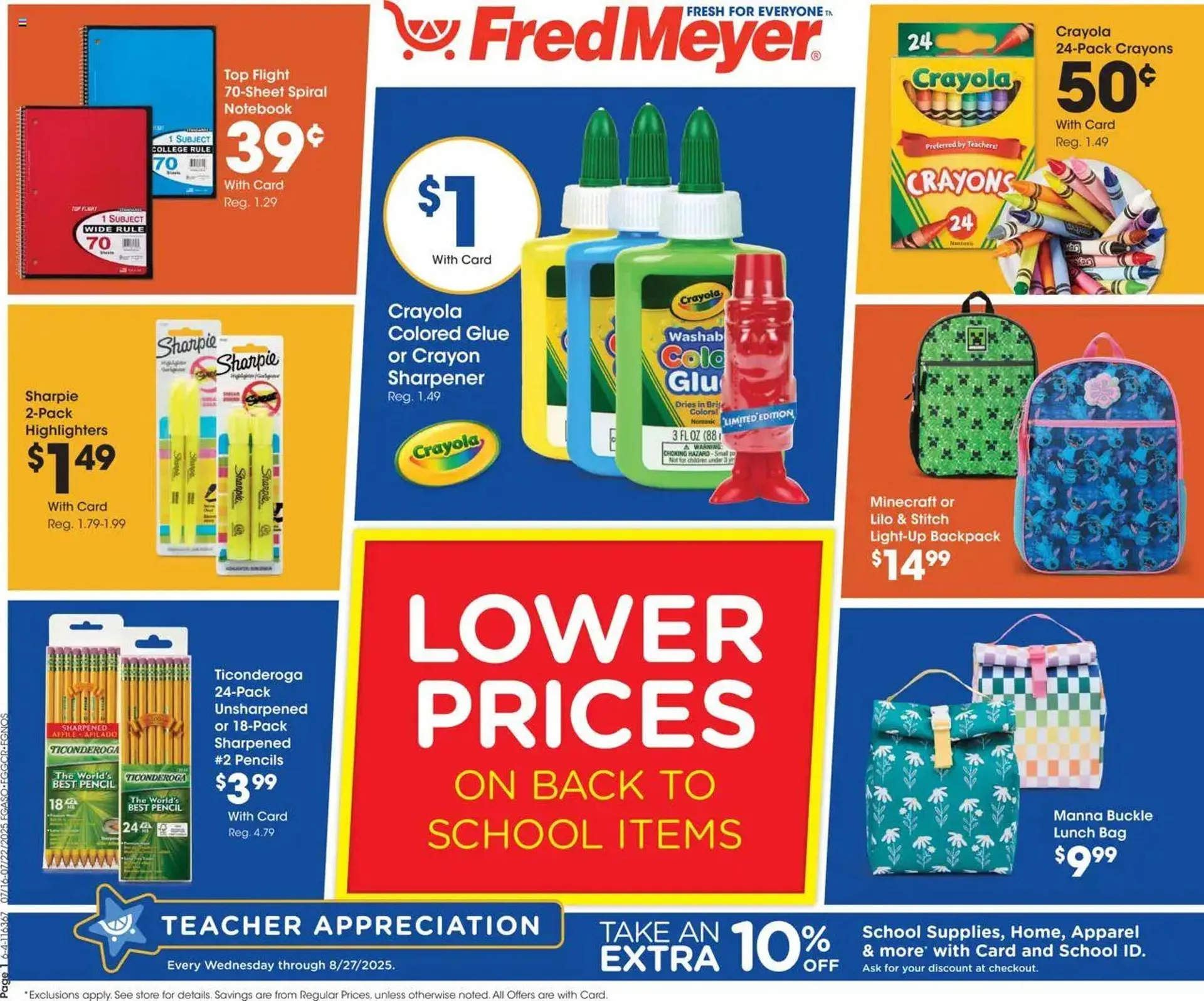 Weekly ad Fred Meyer Weekly Ad from July 16 to July 22 2025 - Page 1