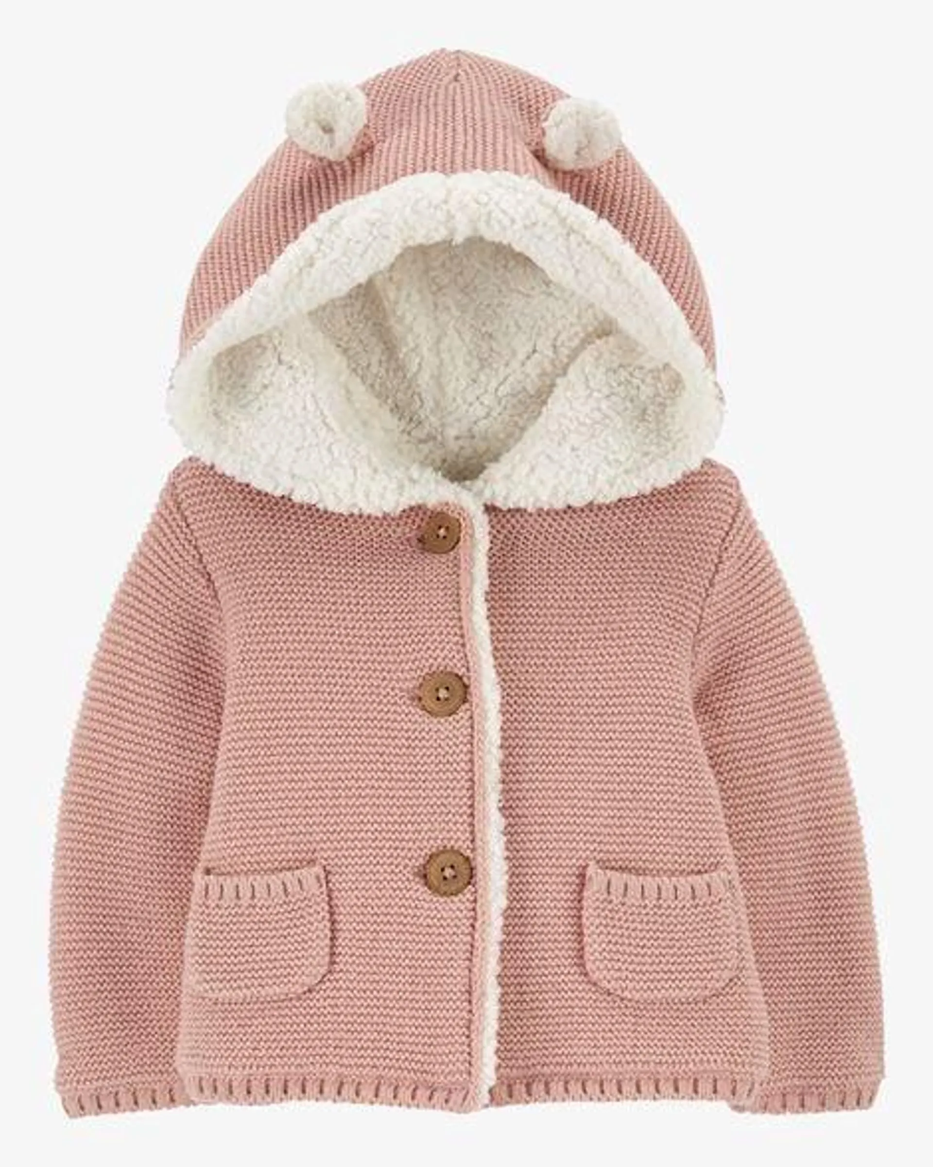 Baby Sherpa-Lined Hooded Jacket