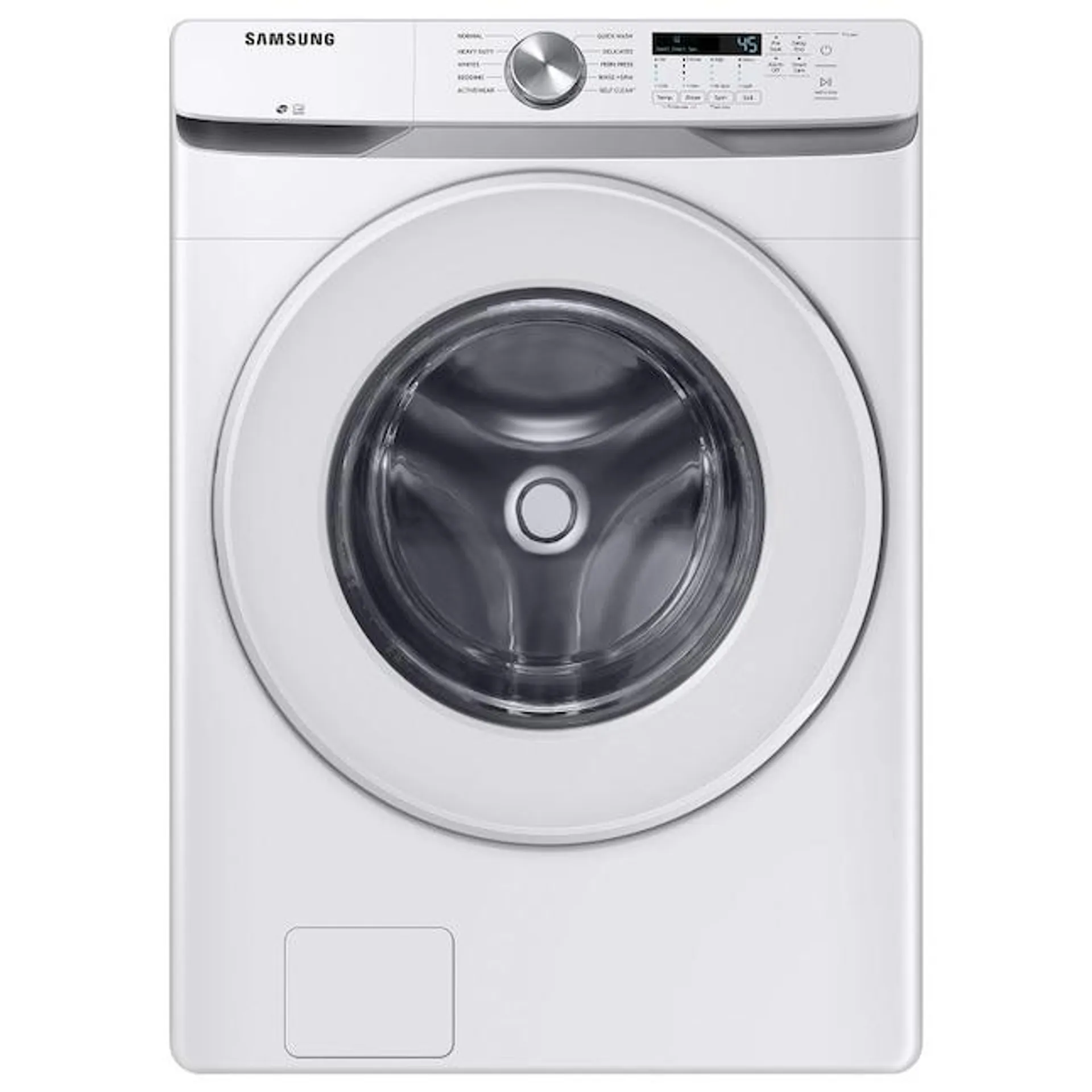 Samsung 4.5-cu ft High Efficiency Stackable Front-Load Washer (White) ENERGY STAR