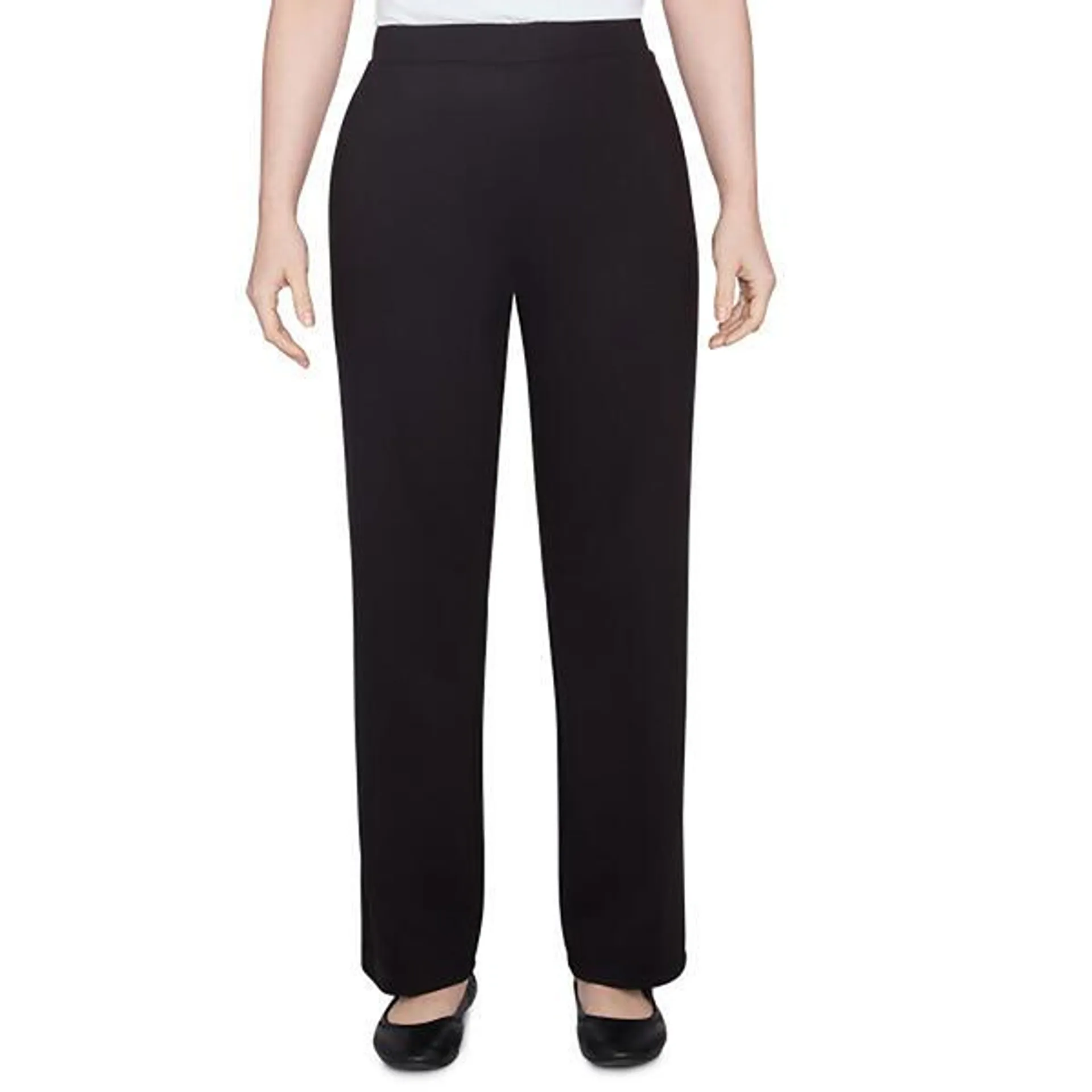 Womens Ruby Rd. Key Items Point Pull On Luxe Pants