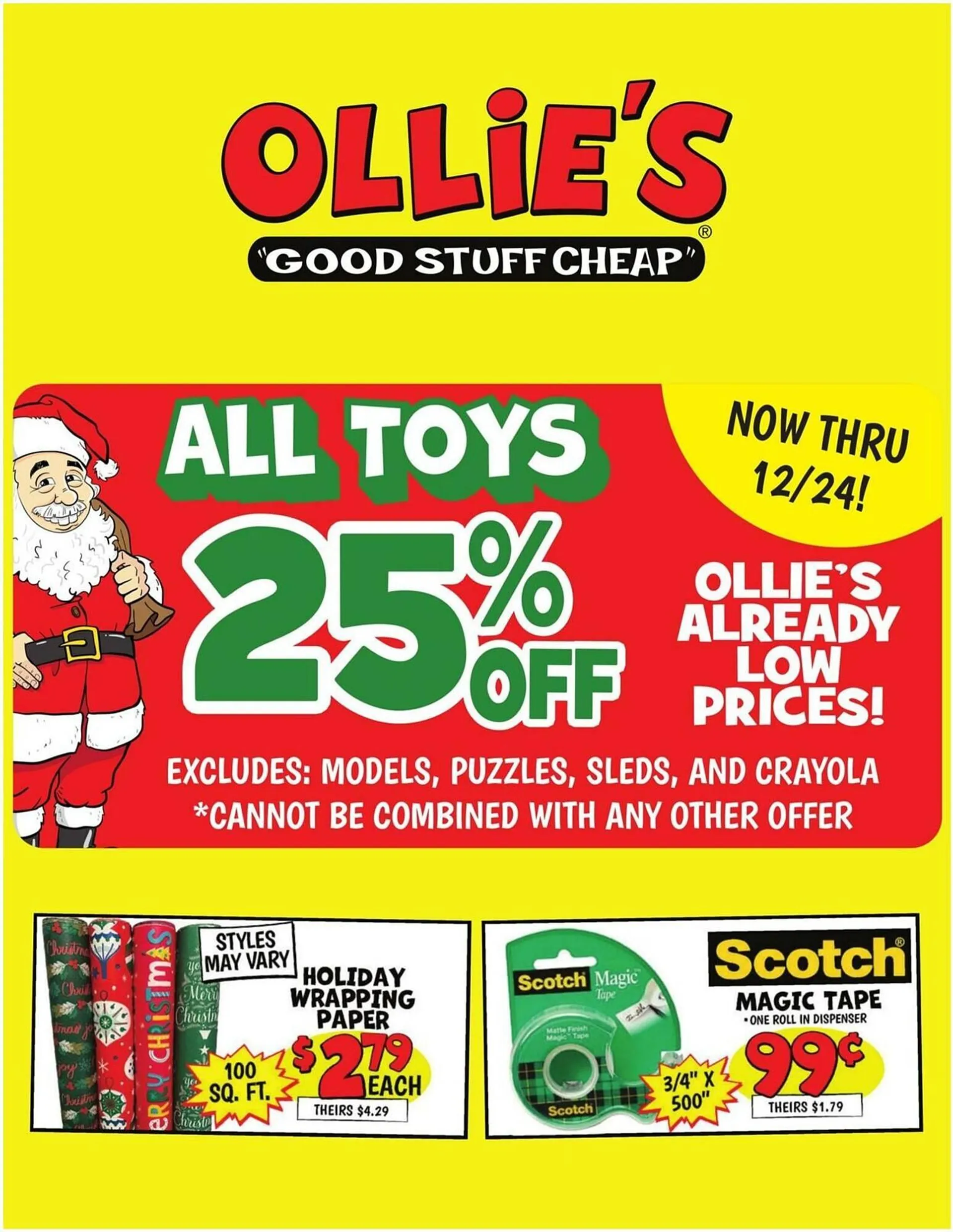 Ollies Weekly Ad - 1