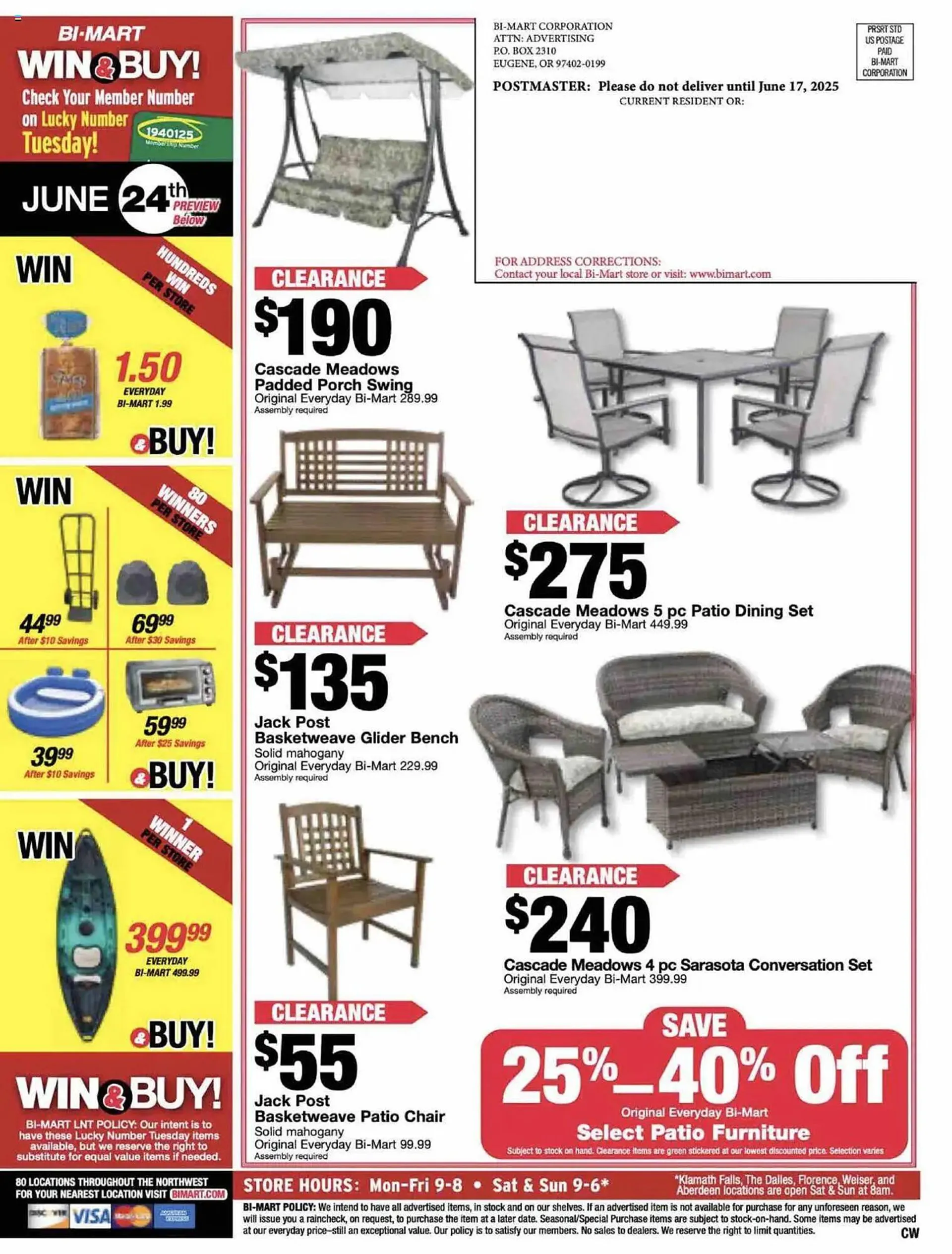 Weekly ad Bi-Mart Weekly Ad from June 17 to July 7 2025 - Page 16