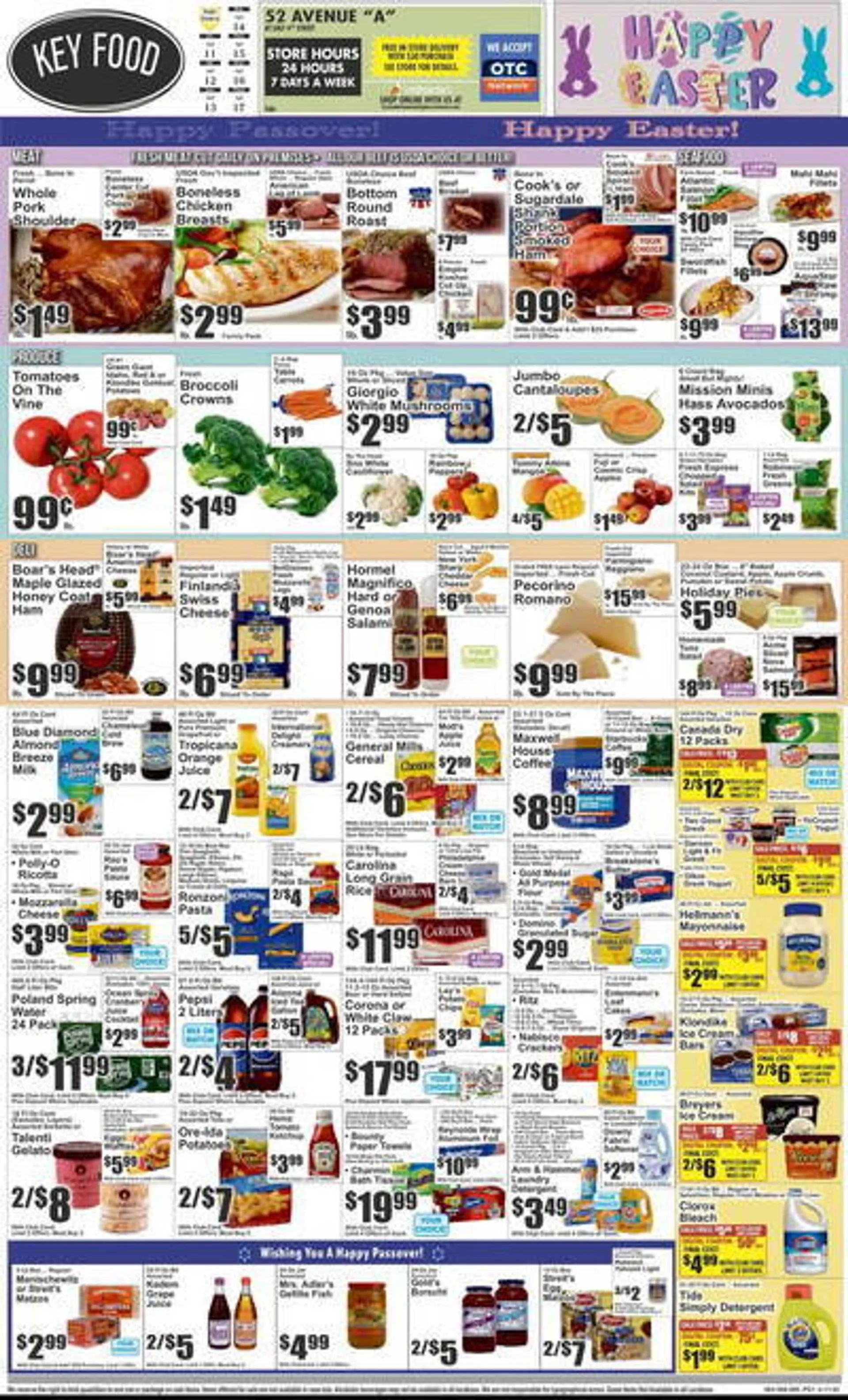 Key Food Weekly Ad - 1