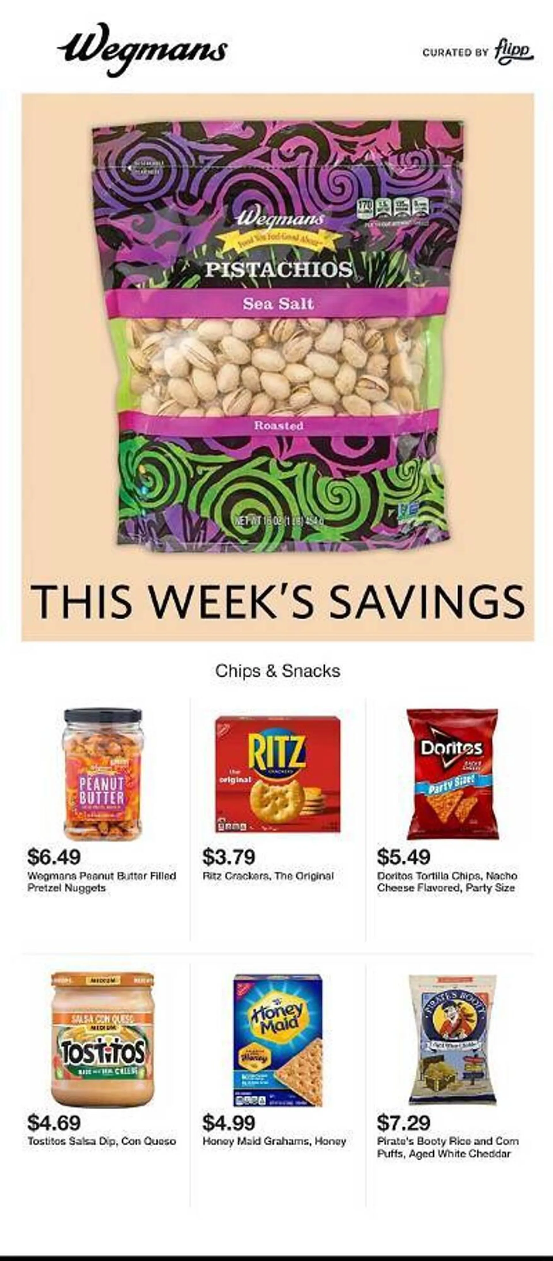 Wegmans Weekly Ad valid until January 8, 2024