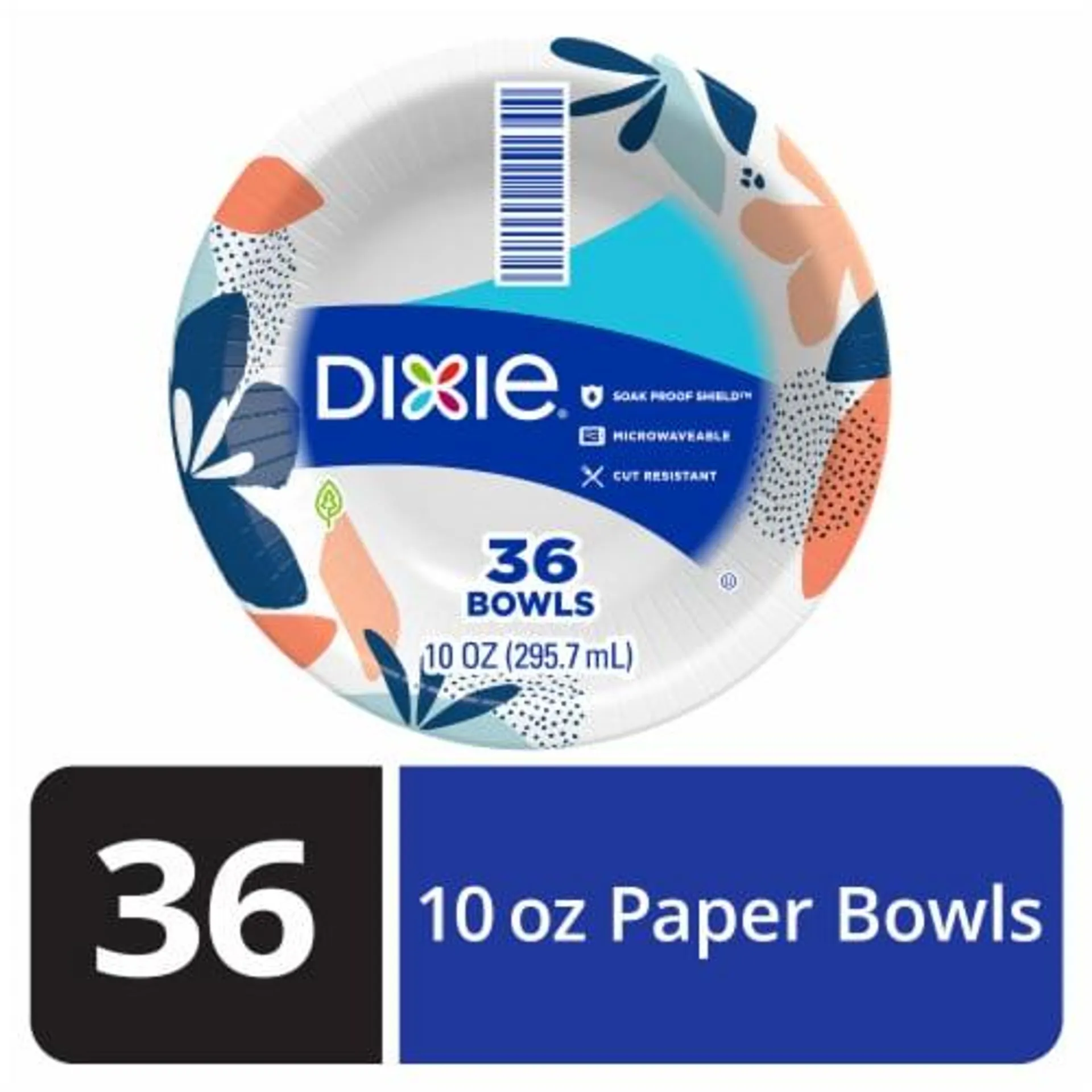 Dixie® Paper Bowls 10 Ounce Disposable Bowl