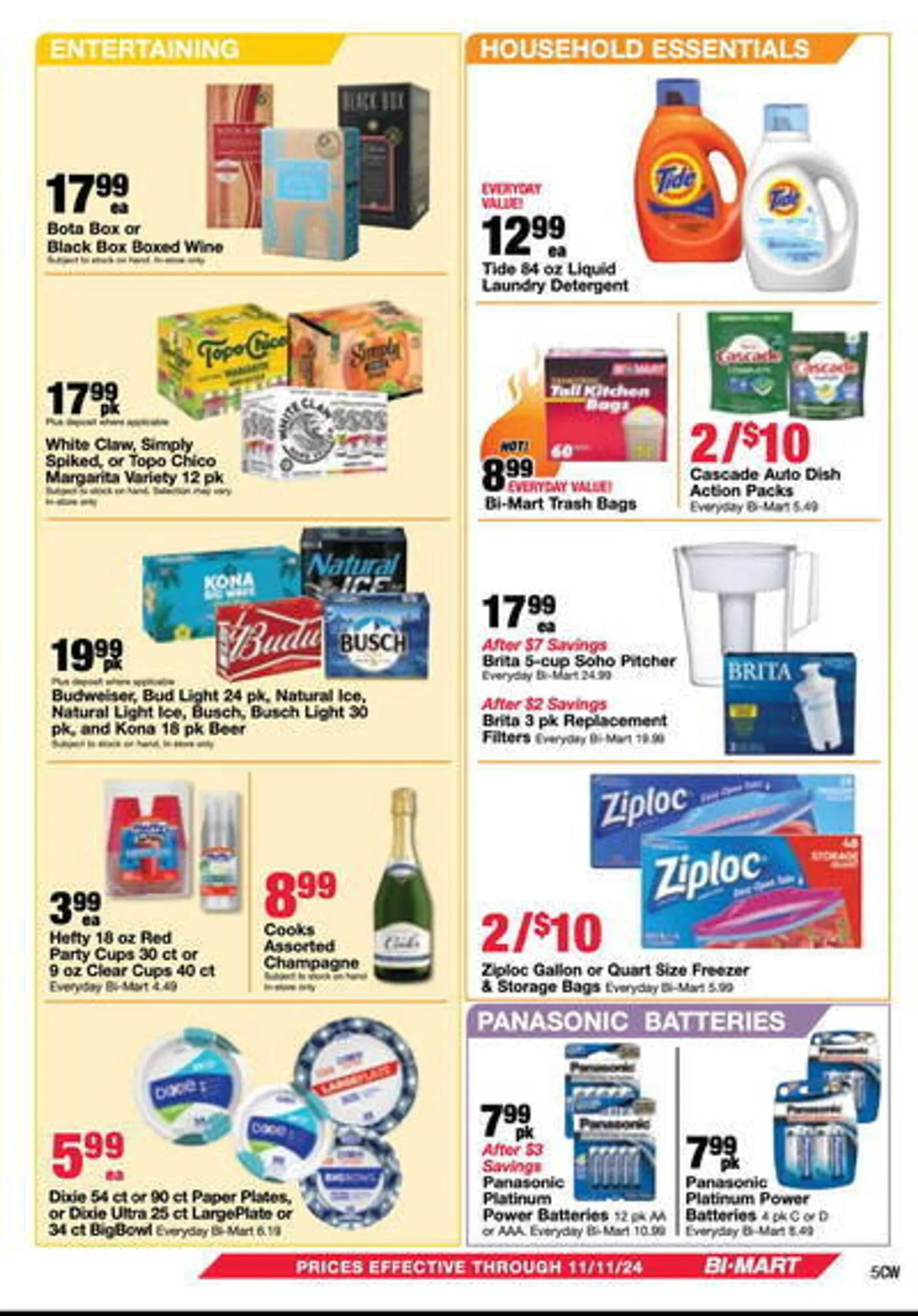 Weekly ad Bi-Mart Weekly Ad from October 29 to November 11 2024 - Page 5