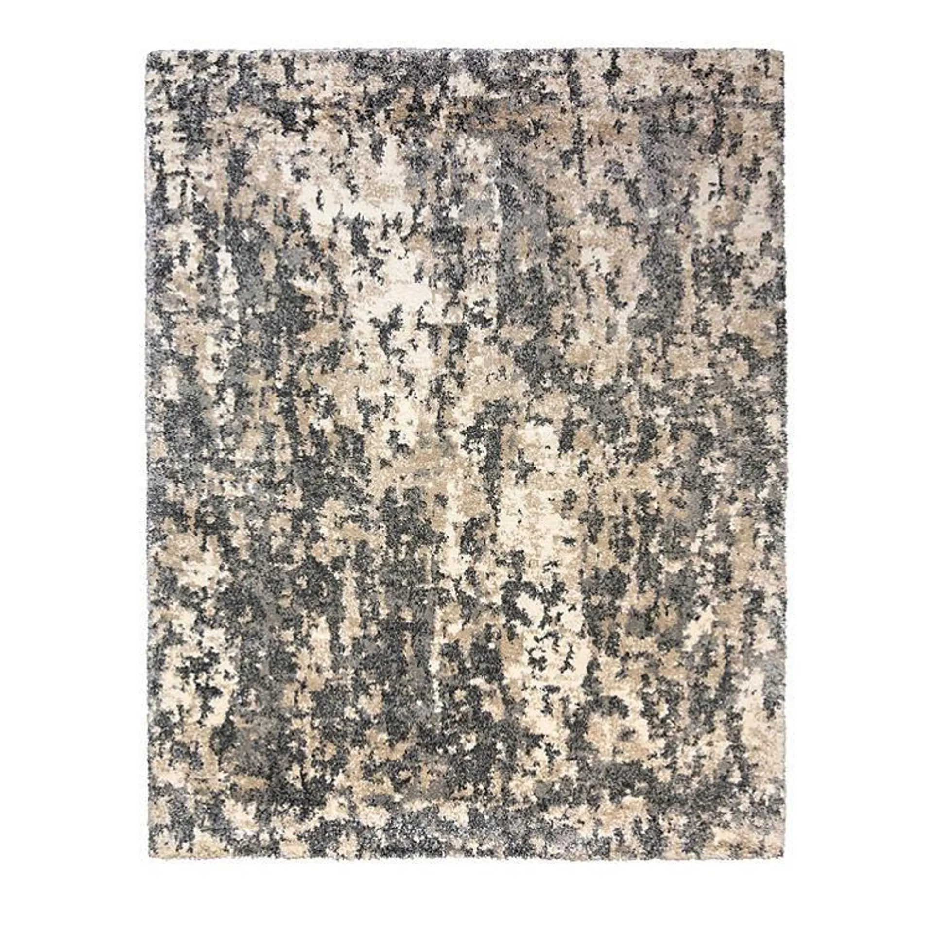 Lenox Shag Rug in Bryce Beige/Gray, Assorted Sizes