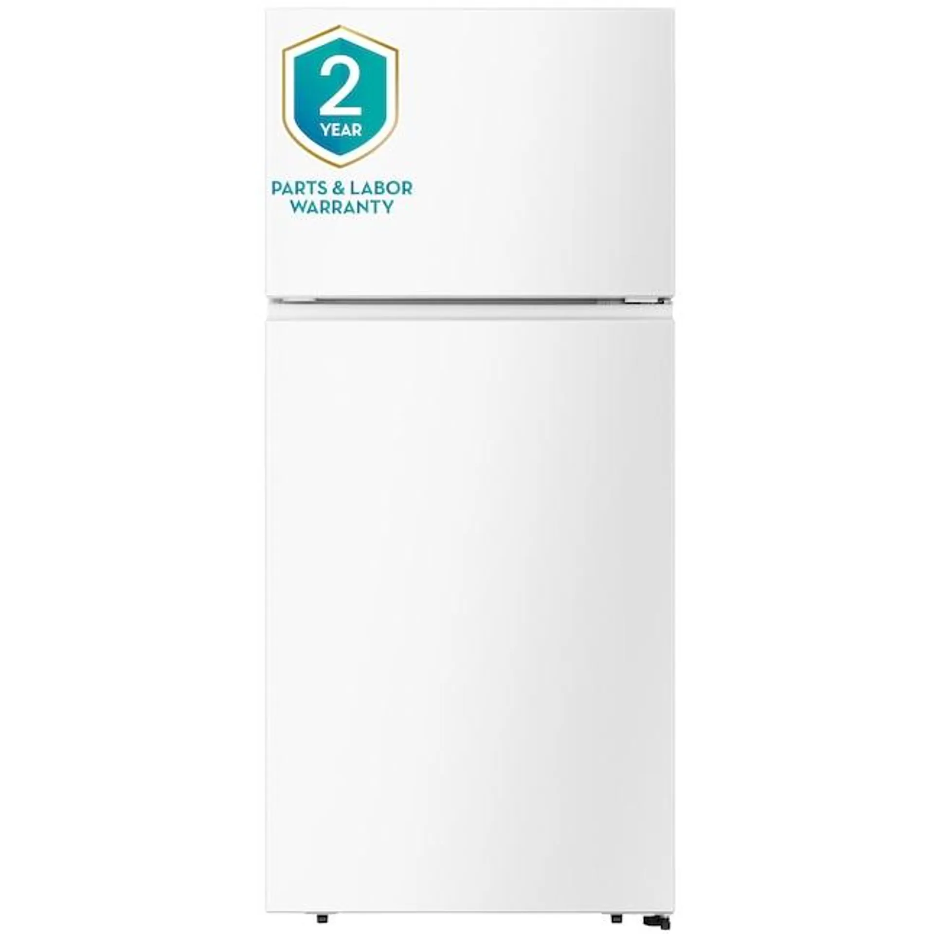 Hisense 18-cu ft Top-Freezer Refrigerator (White)