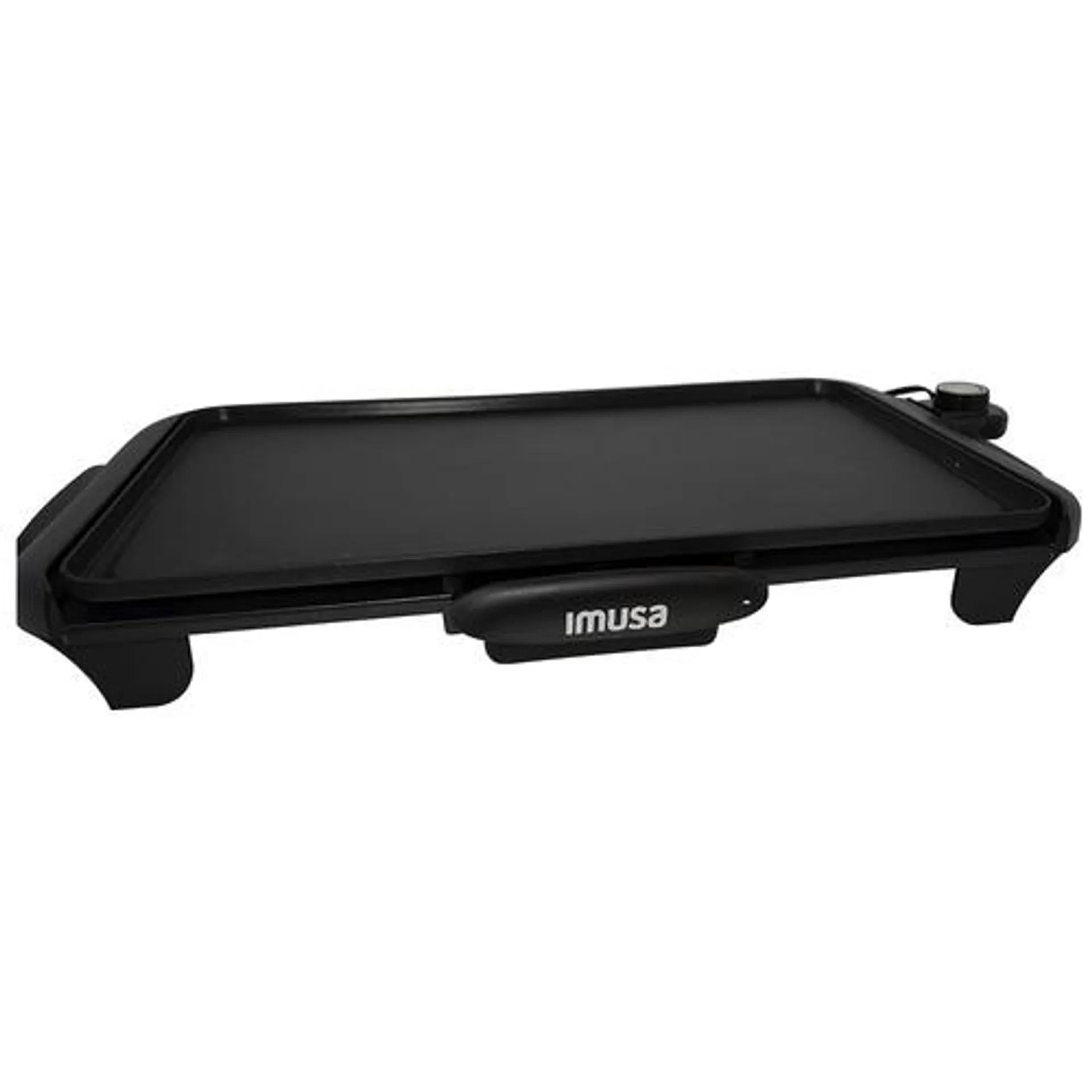 Electric Griddle with Variable Temperature Control in Black