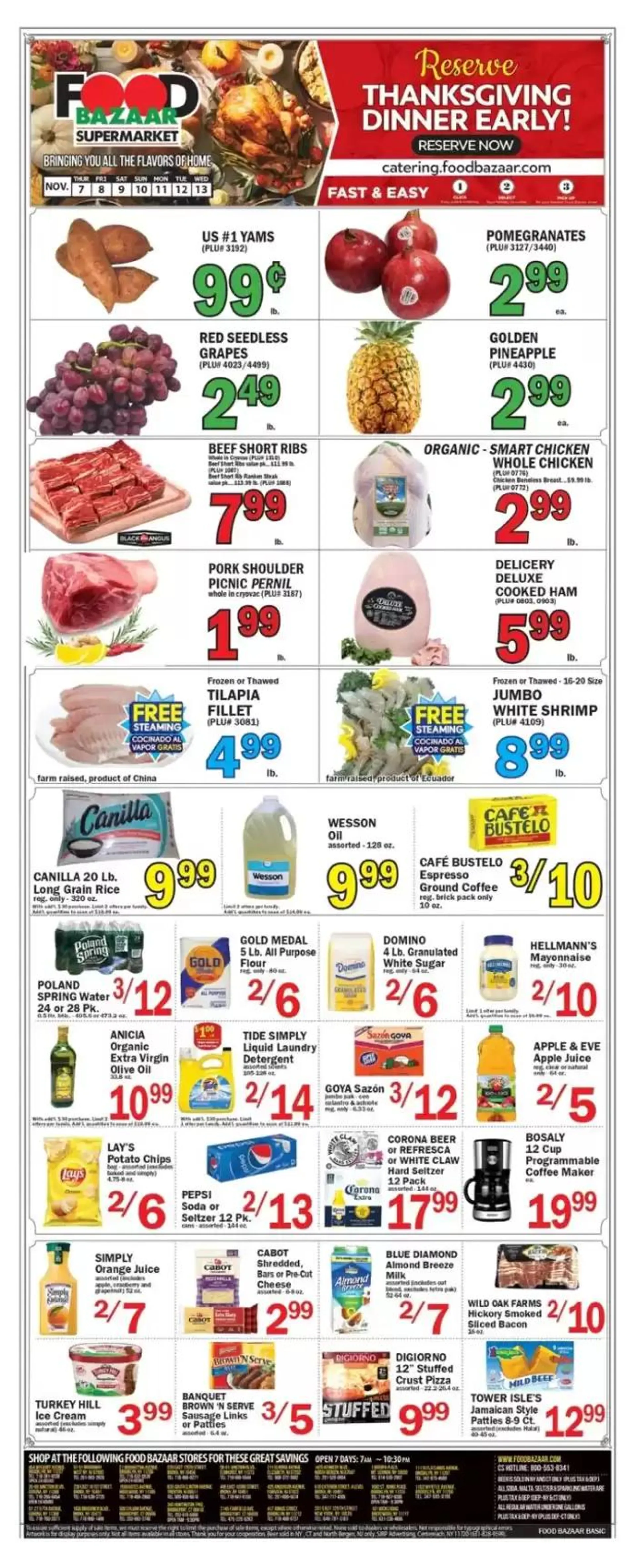 Food Bazaar weekly ad - 1