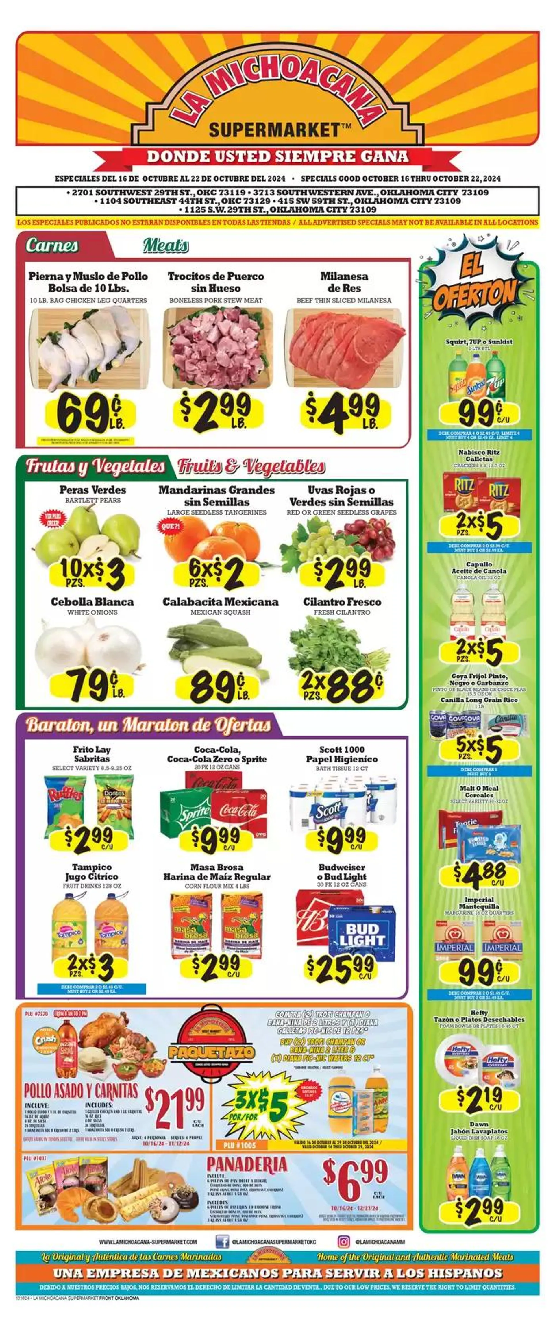 Weekly ad Attractive special offers for everyone from October 16 to October 30 2024 - Page 1