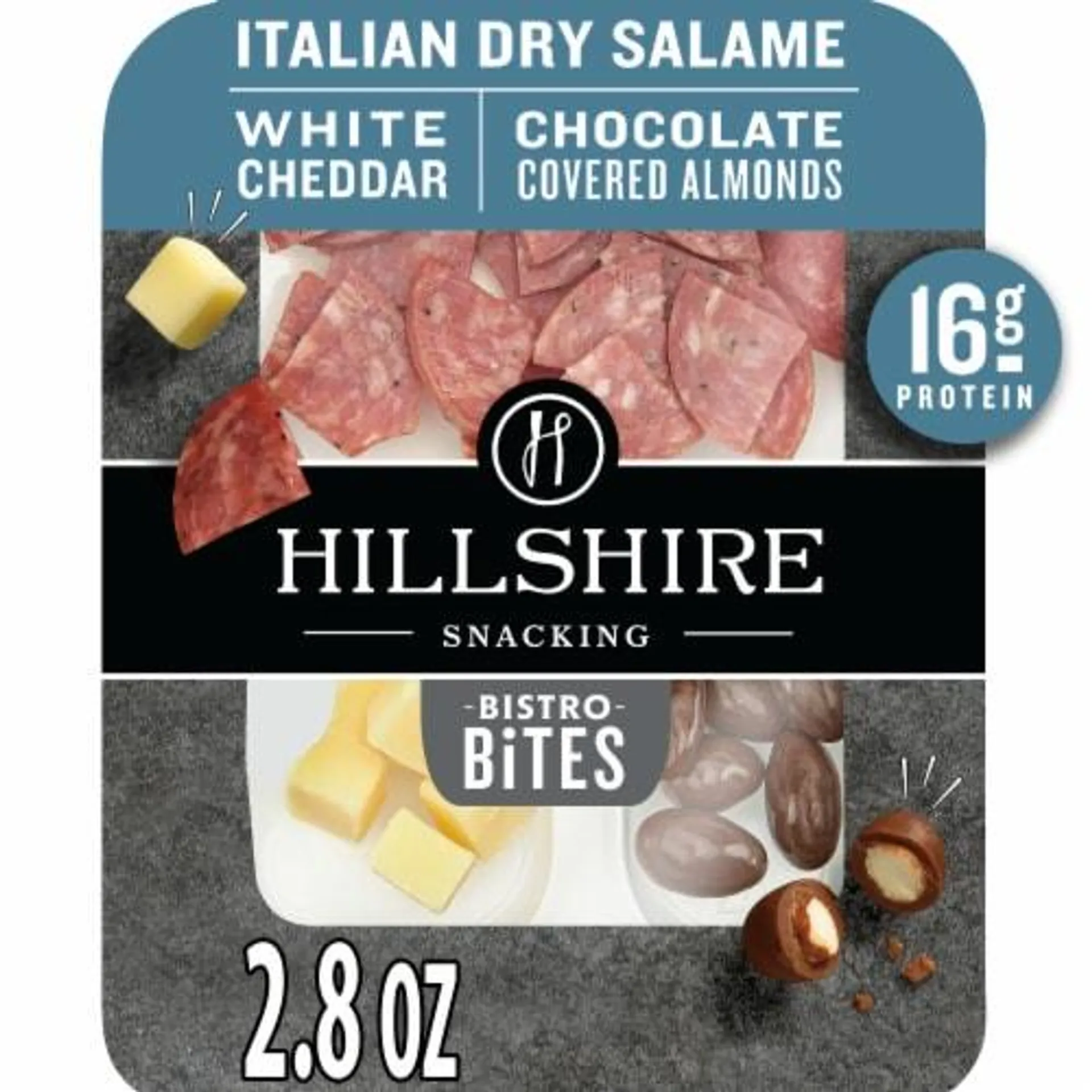 Hillshire® Snacking Bistro Bites Italian Dry Salame and Cheese Single Serve