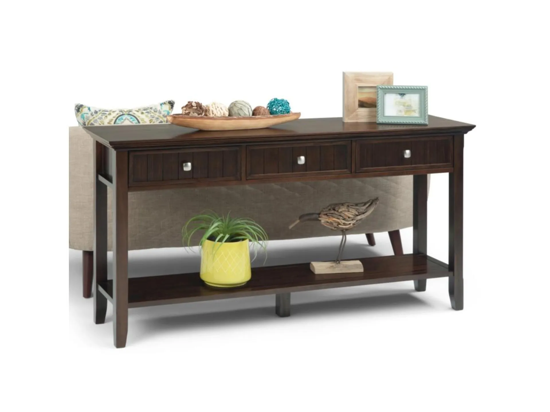 Simpli Home Acadian Wide Console Table