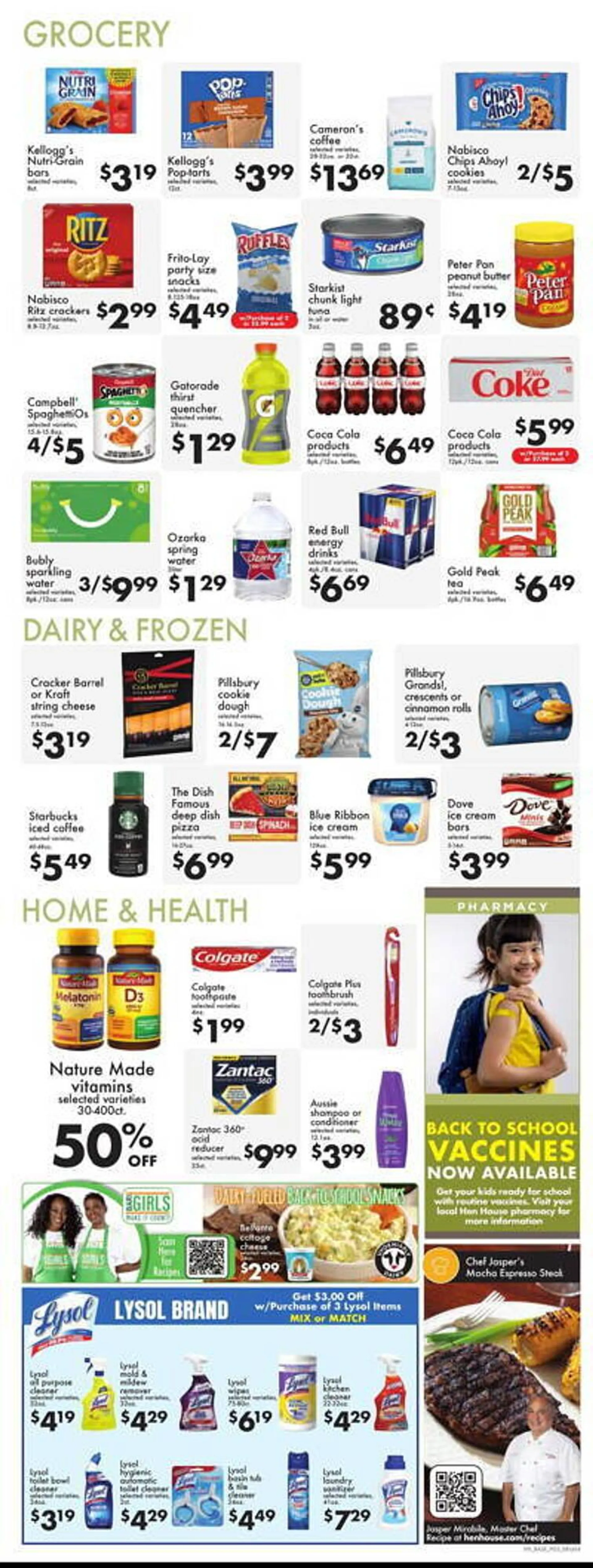 Weekly ad Hen House Weekly Ad from August 14 to August 20 2024 - Page 3