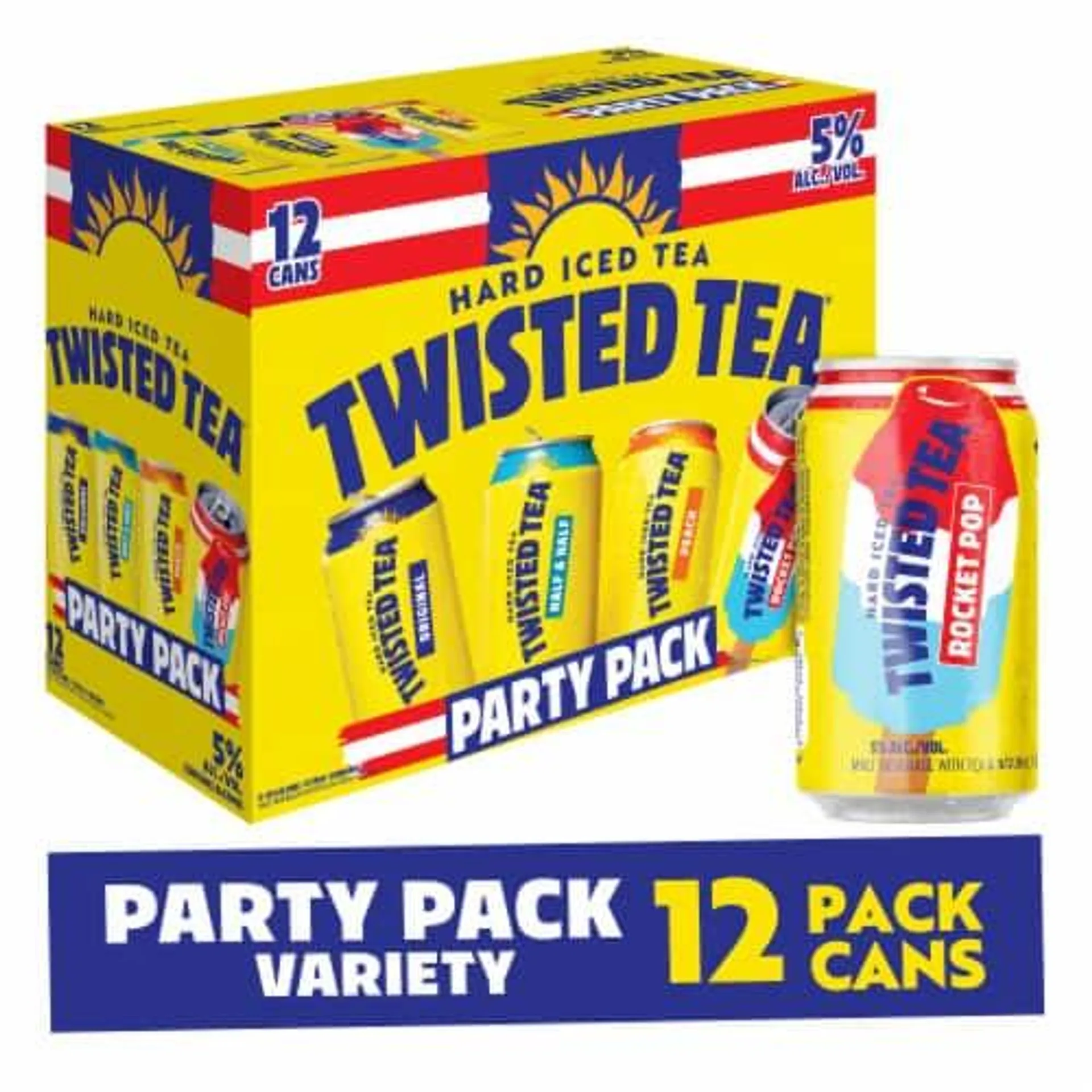 Twisted Tea Variety Party Pack, Hard Iced Tea