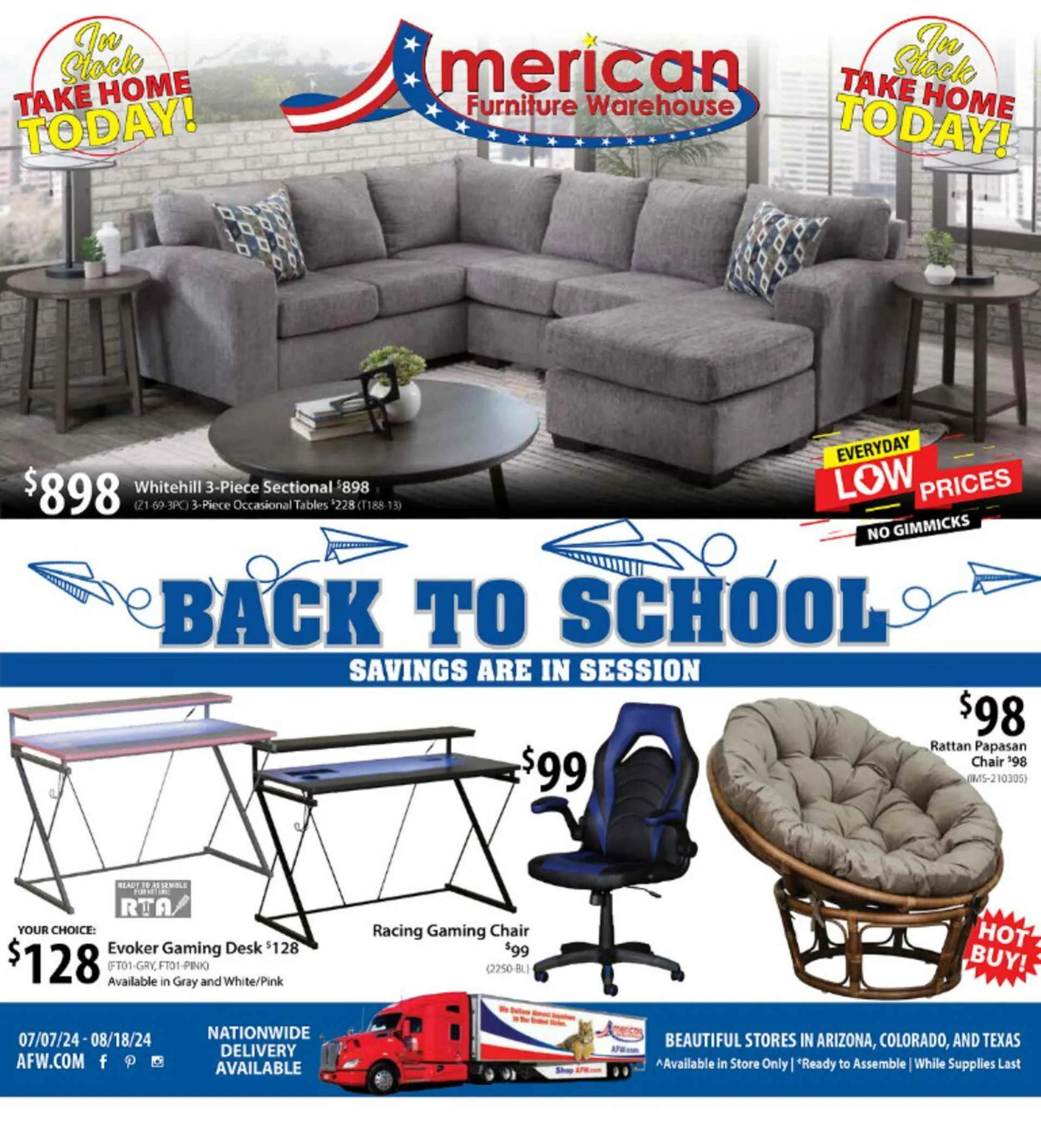 American Furniture Warehouse Current weekly ad - 1