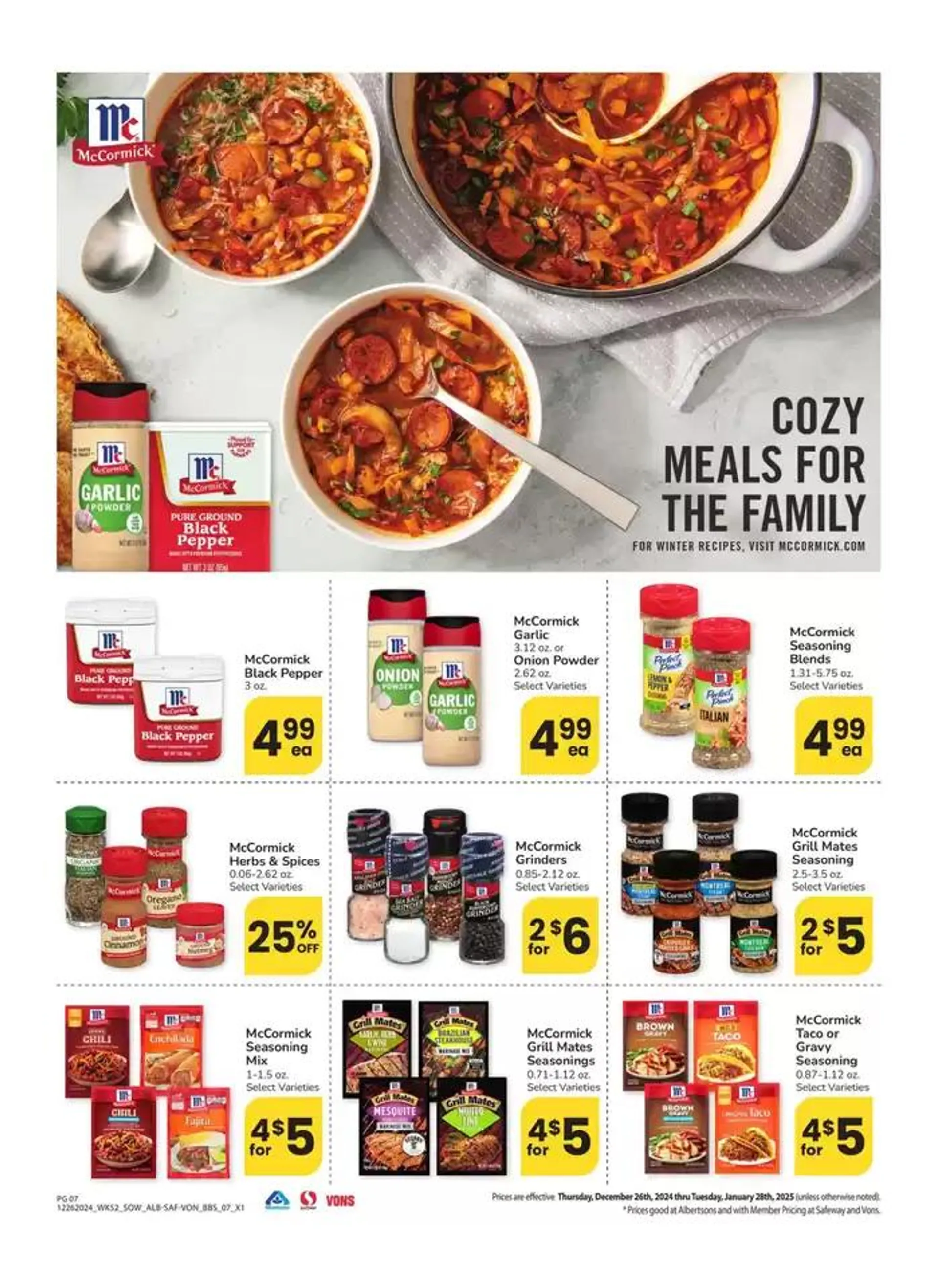 Weekly ad Albertsons - Southwest - BBS from December 26 to January 28 2025 - Page 6