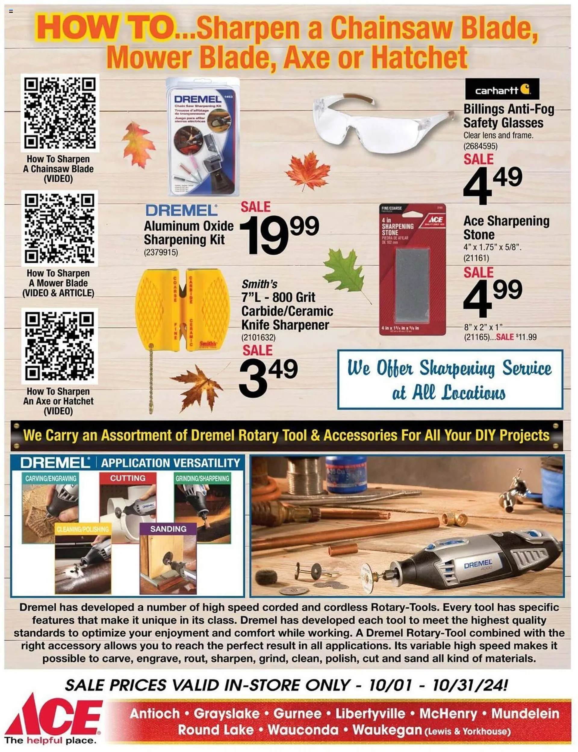 Weekly ad Ace Hardware Weekly Ad from October 1 to October 31 2024 - Page 2