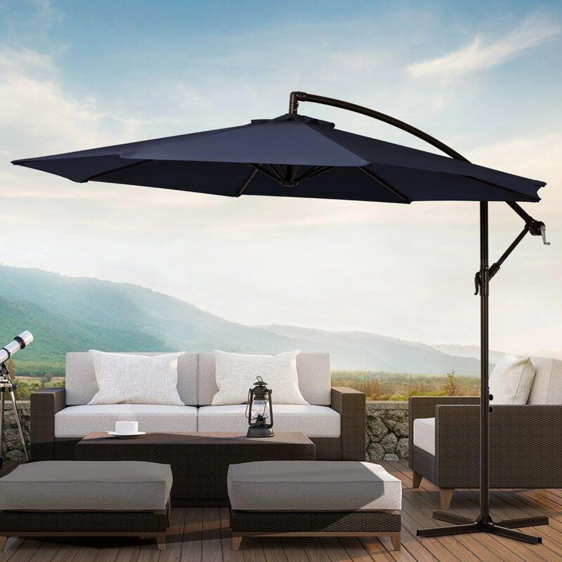 Haque 120'' Cantilever Umbrella