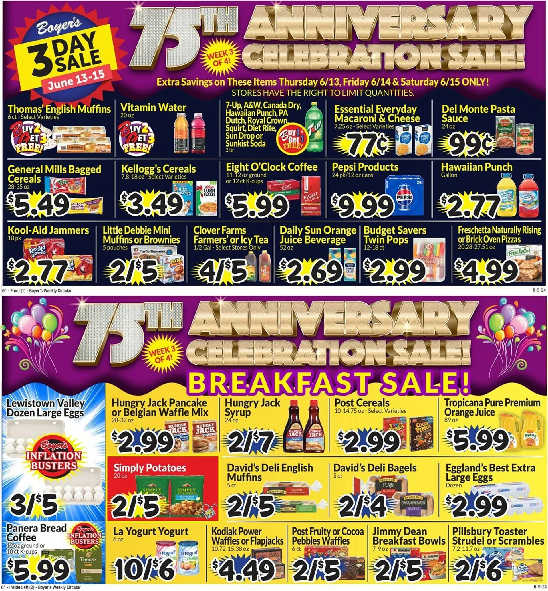 Boyers Food Markets Weekly Ad - 1