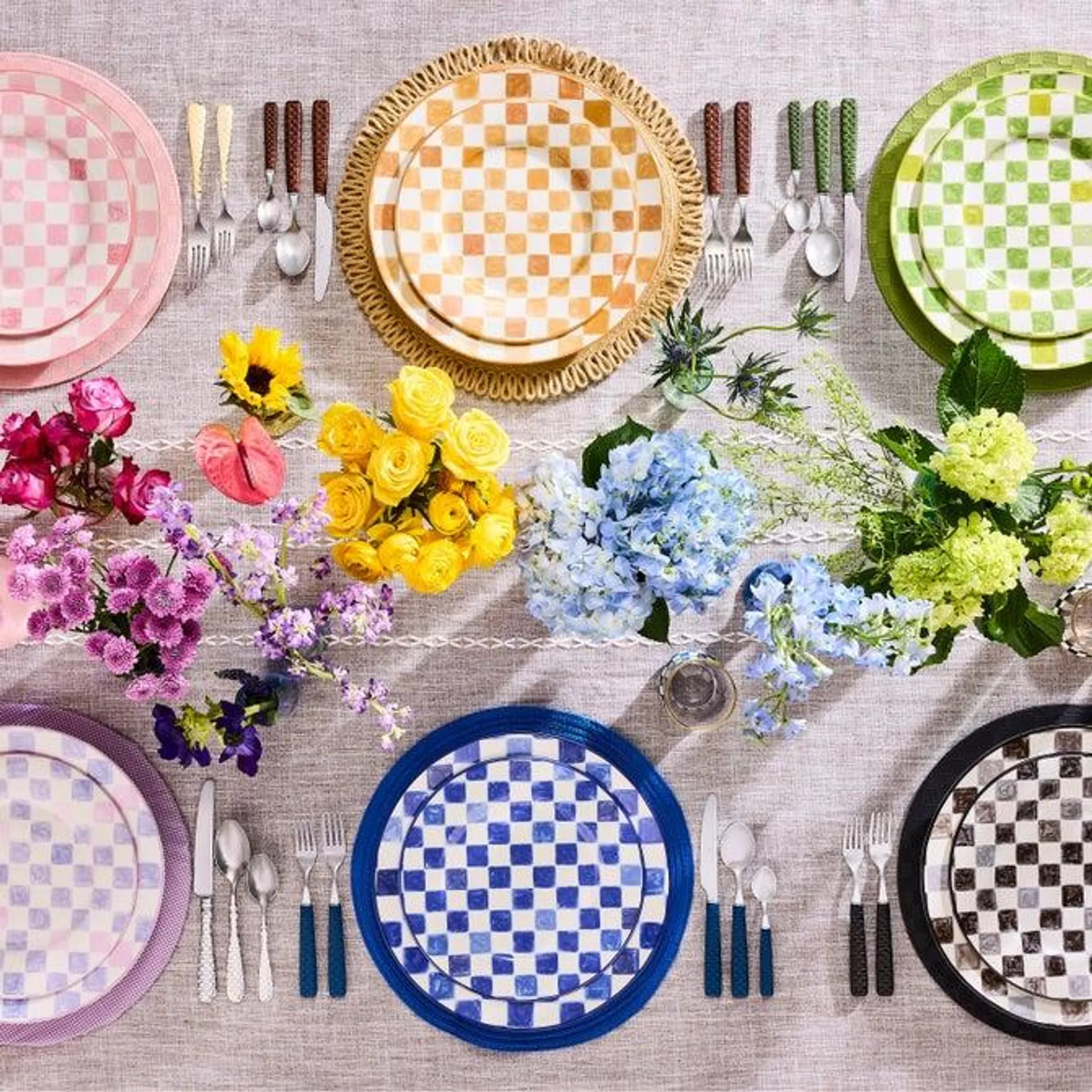 Check Dinner Plate
