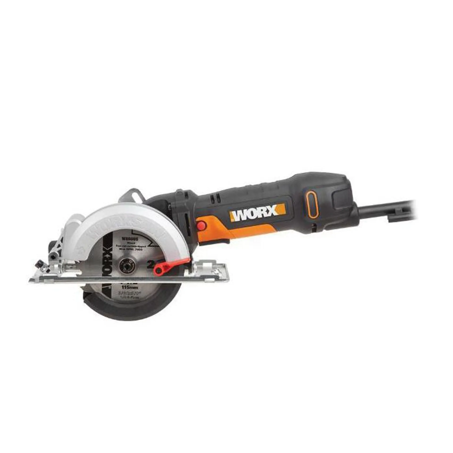 WORX WX439L Circular Saw, 4.5 A, 0 to 45 deg Bevel