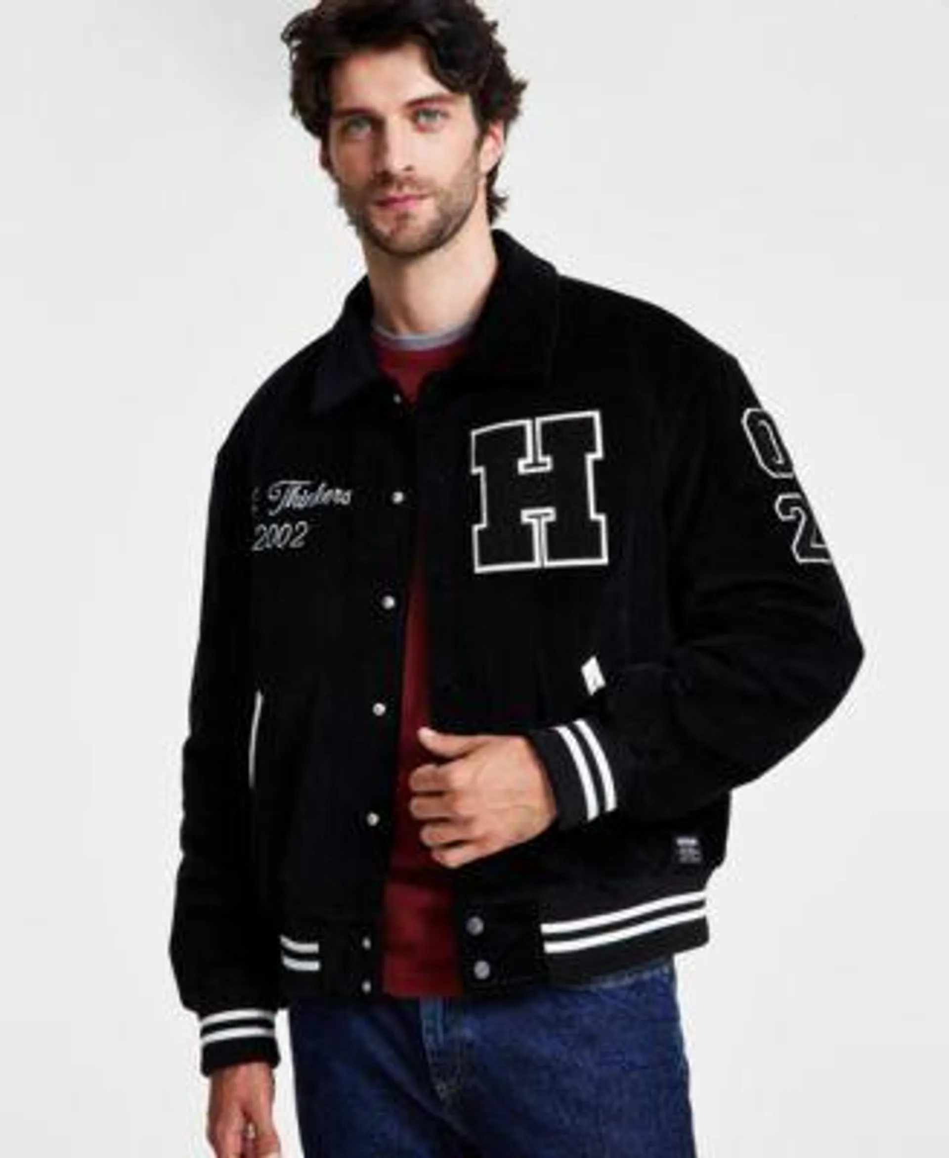 Men's Corduroy Varsity Jacket