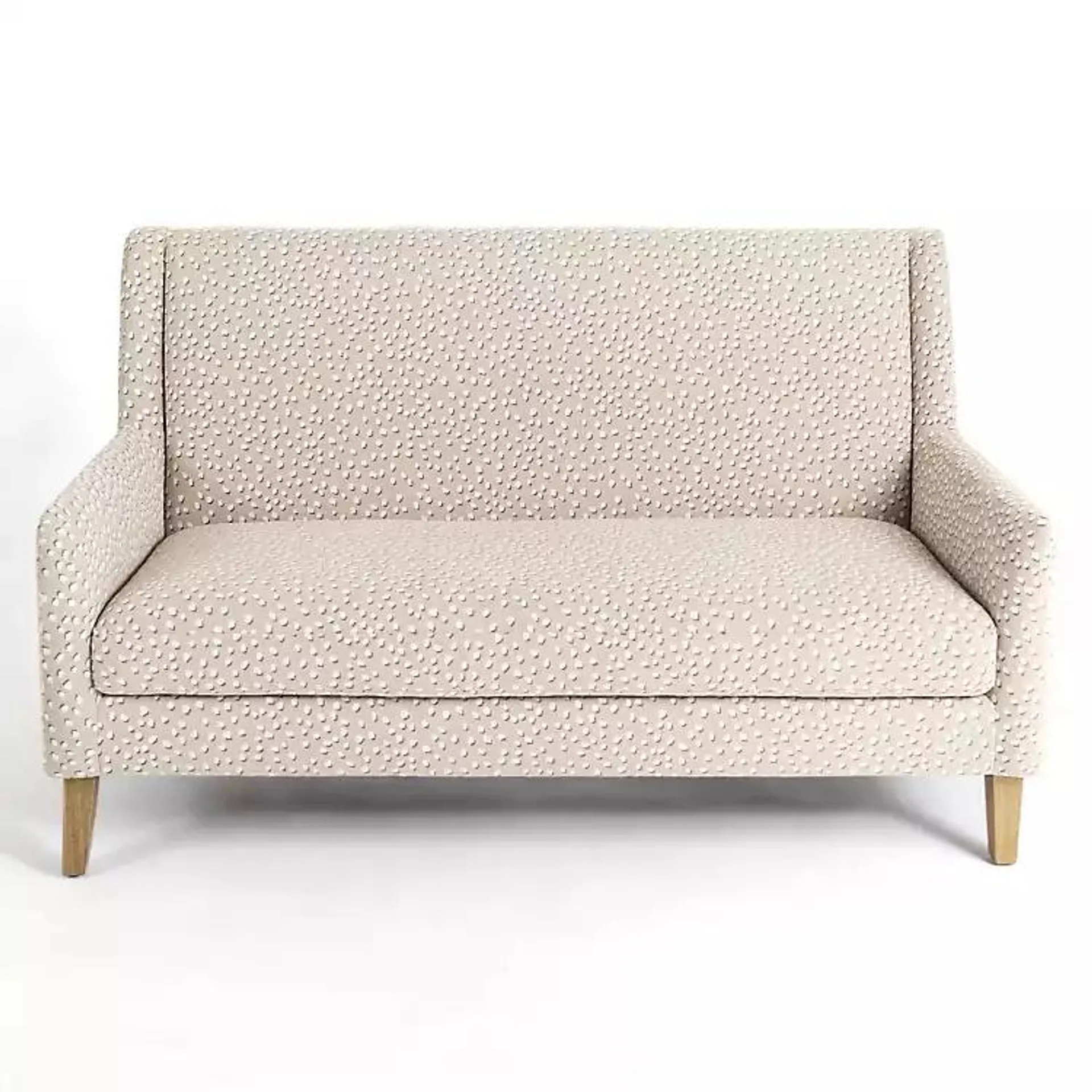 Bisbee Sand Dotted Loveseat