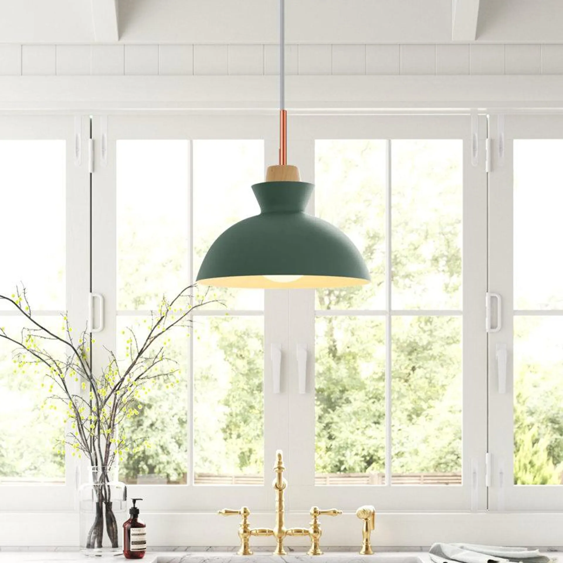 Ozma Single Light Dimmable Pendant