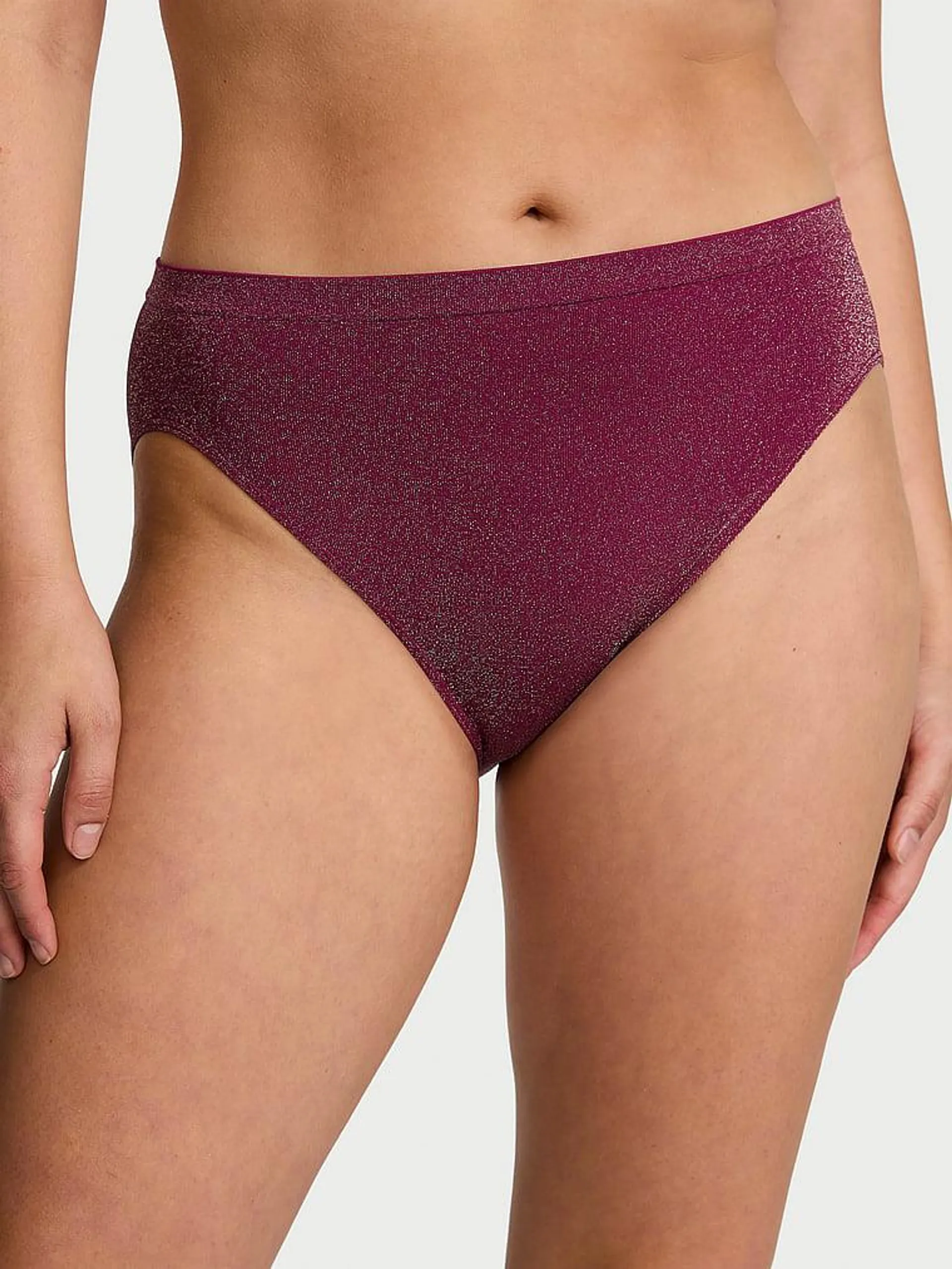 Seamless High-Leg Brief Panty