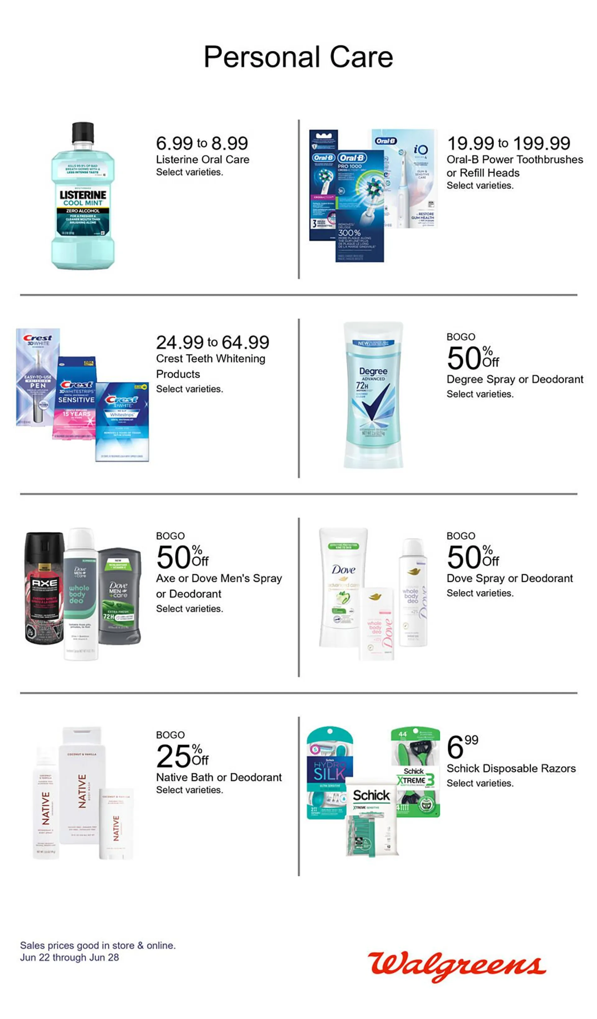 Weekly ad Walgreens Weekly Ad from June 22 to June 28 2025 - Page 20