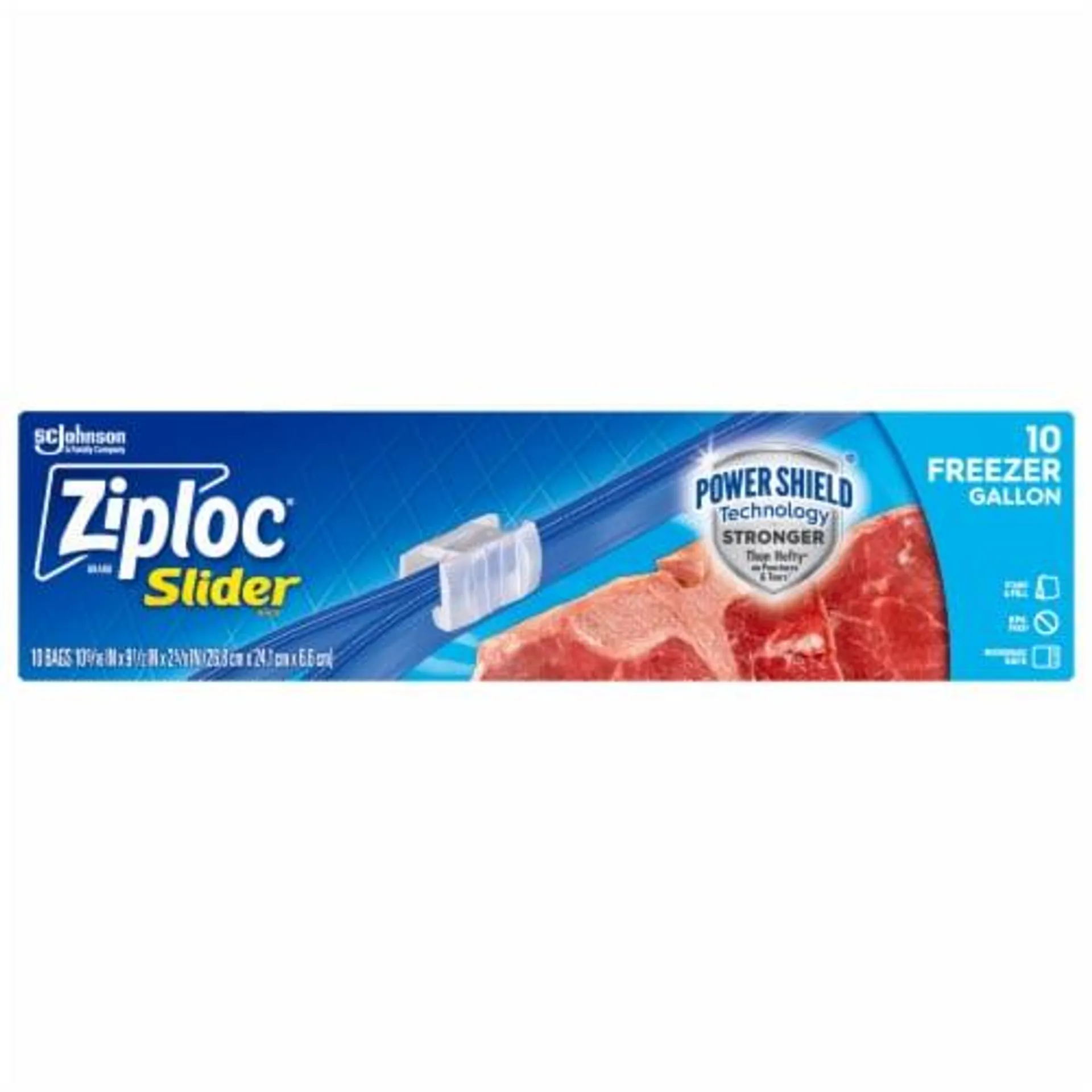 Ziploc® Slider Gallon Freezer Storage Bags