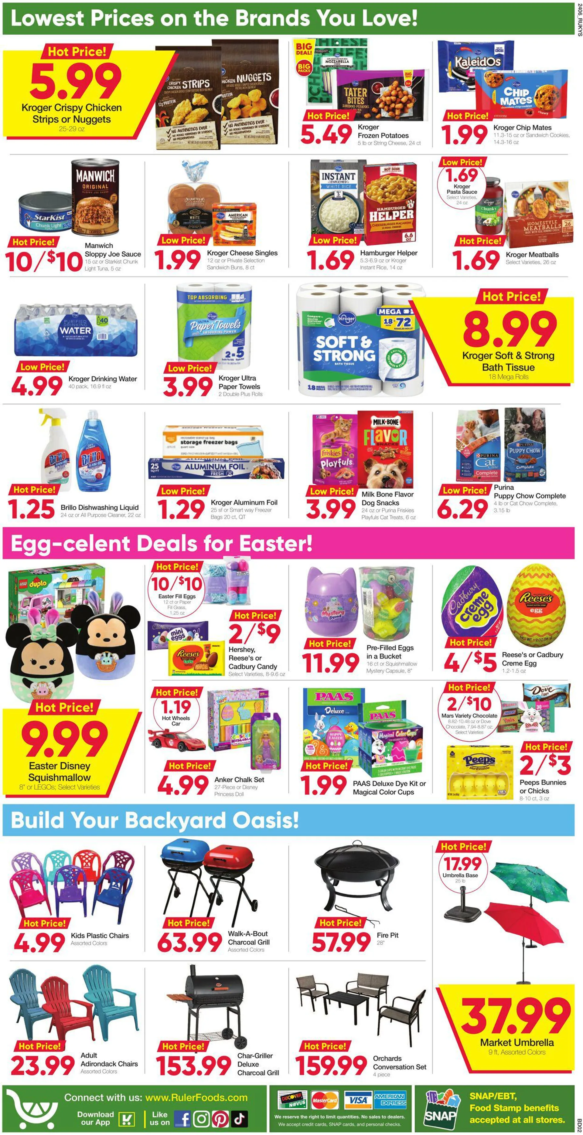 Weekly ad Ruler Foods Current weekly ad from March 13 to March 19 2024 - Page 2
