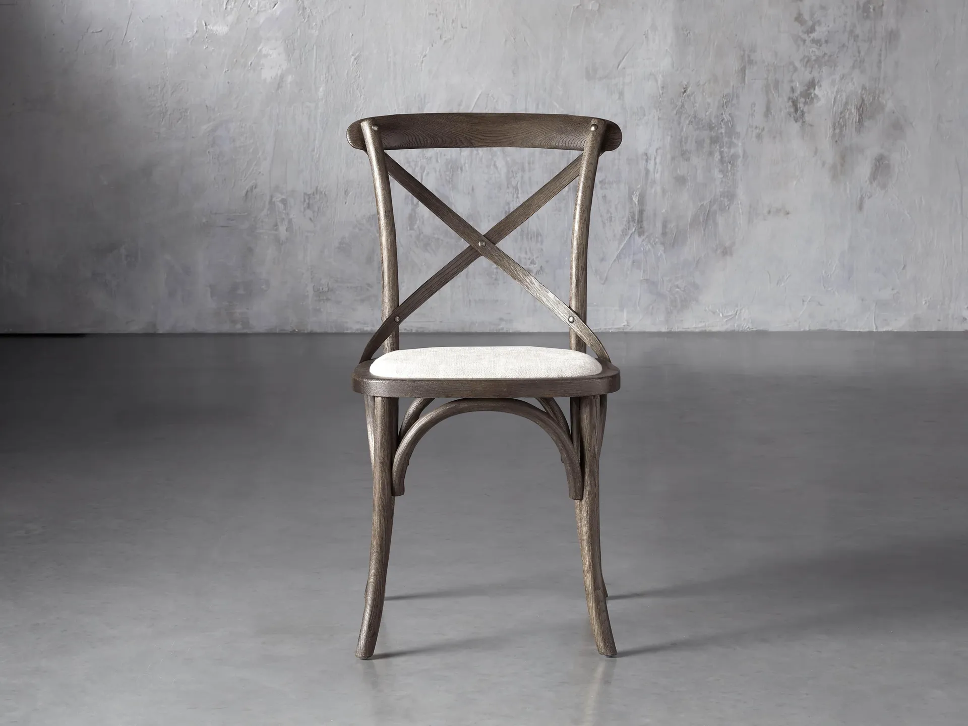 Cadence Dining Chair with Linen Natural Seat