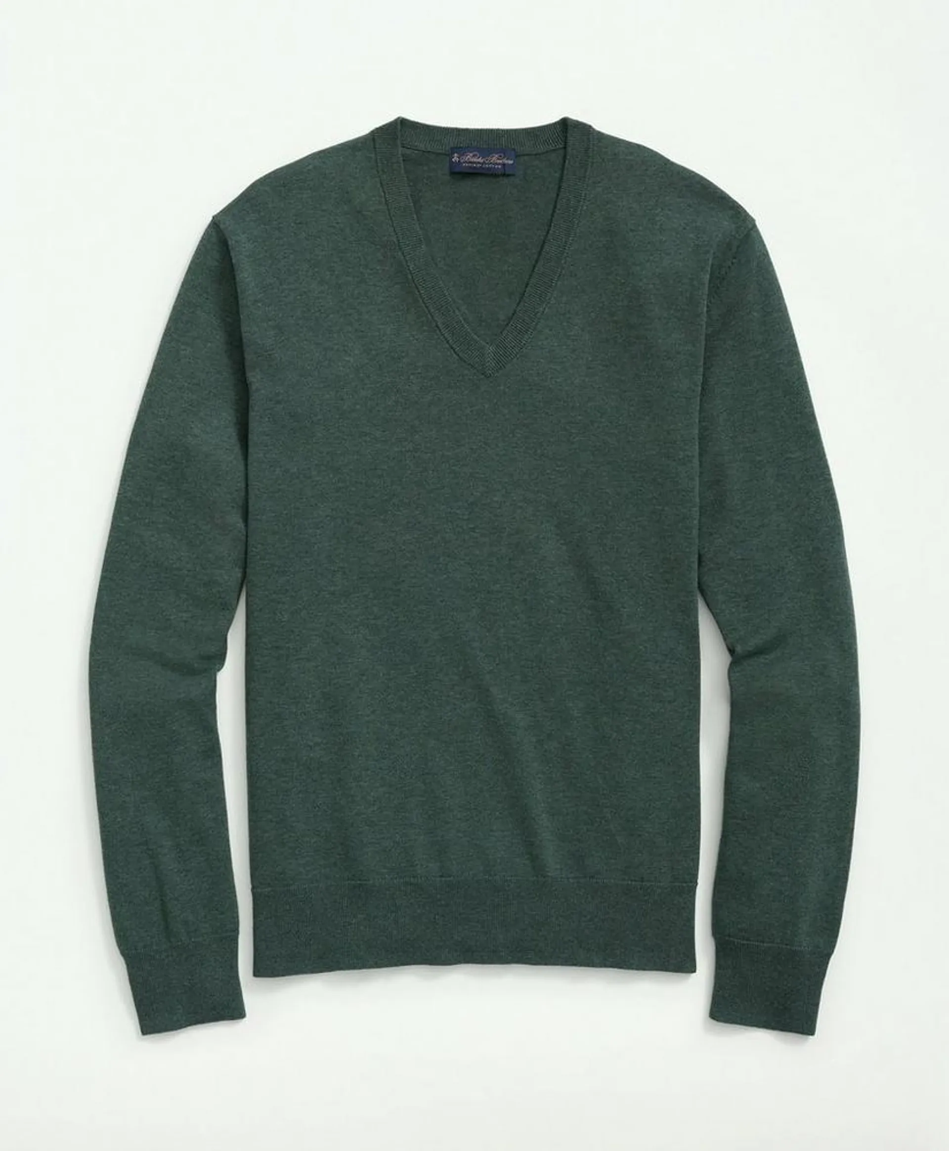 Supima ® Cotton V-Neck Sweater